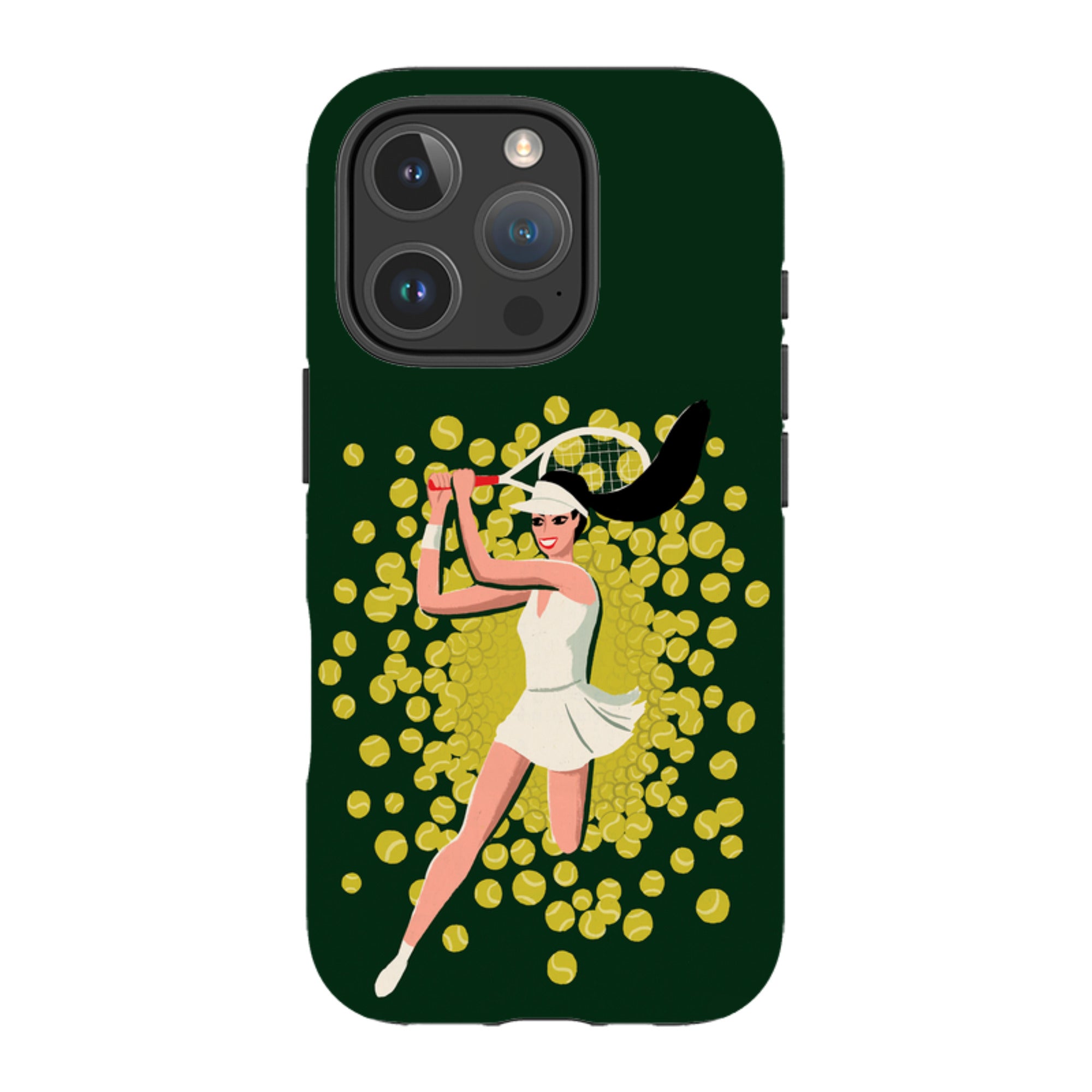 iPhone MagSafe Tough Case -  Tennis Burst By Paul Thurlby