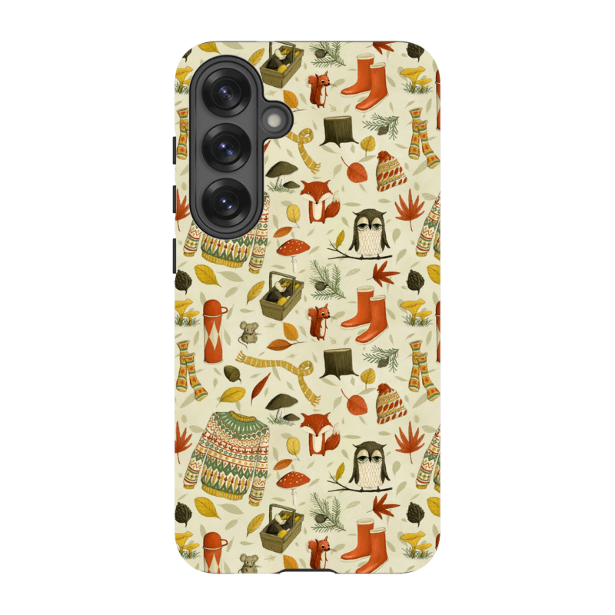 Samsung Tough Case - Autumn Pattern By Maja Lindberg