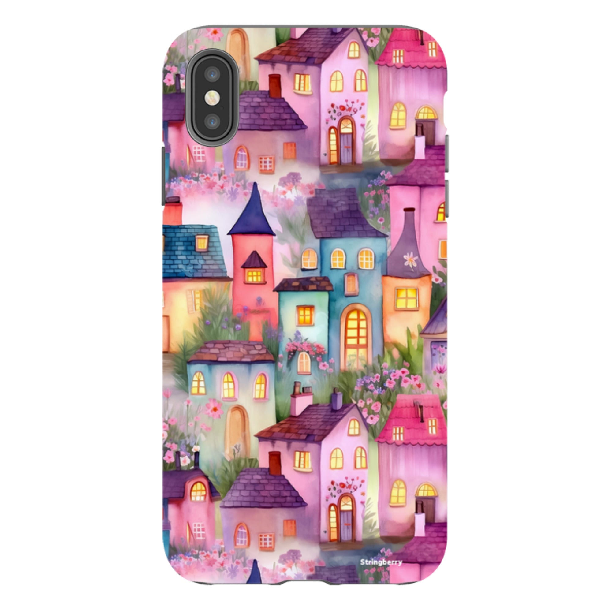 iPhone Tough Case - Fairy Houses