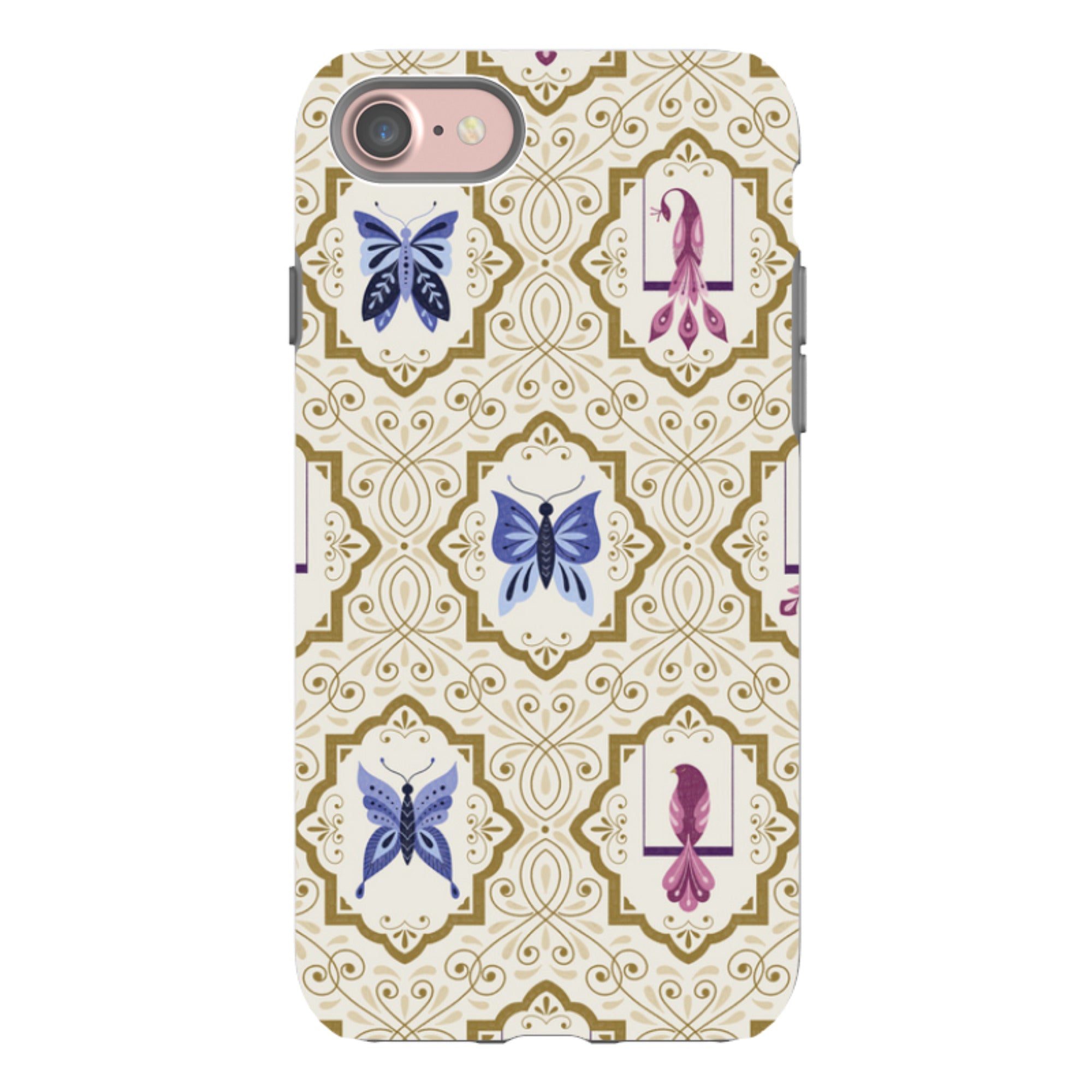 iPhone Tough Case - Wingframes Ivory By Jenny Zemanek