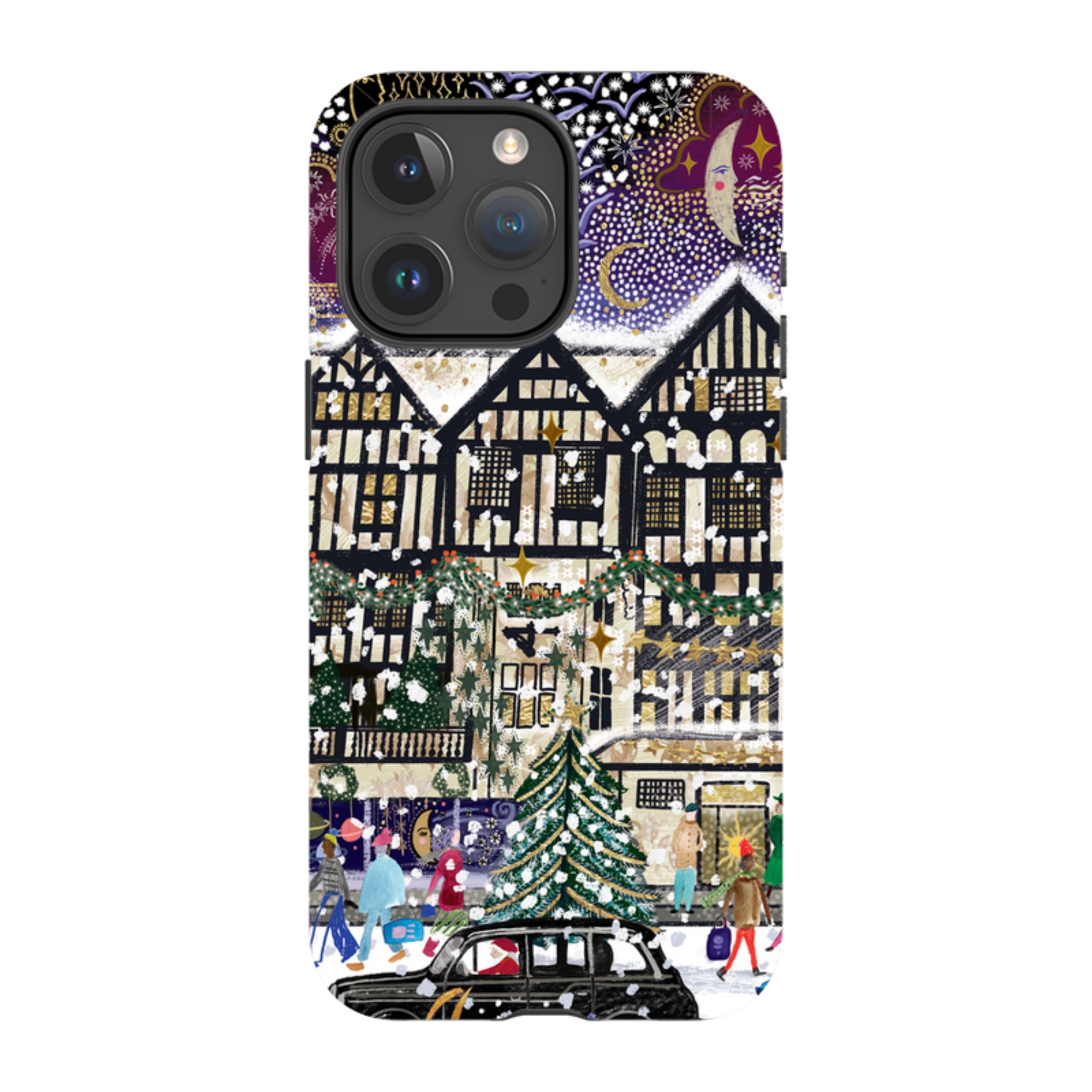 iPhone Tough Case - Christmas In London II By Emma Frances Grant