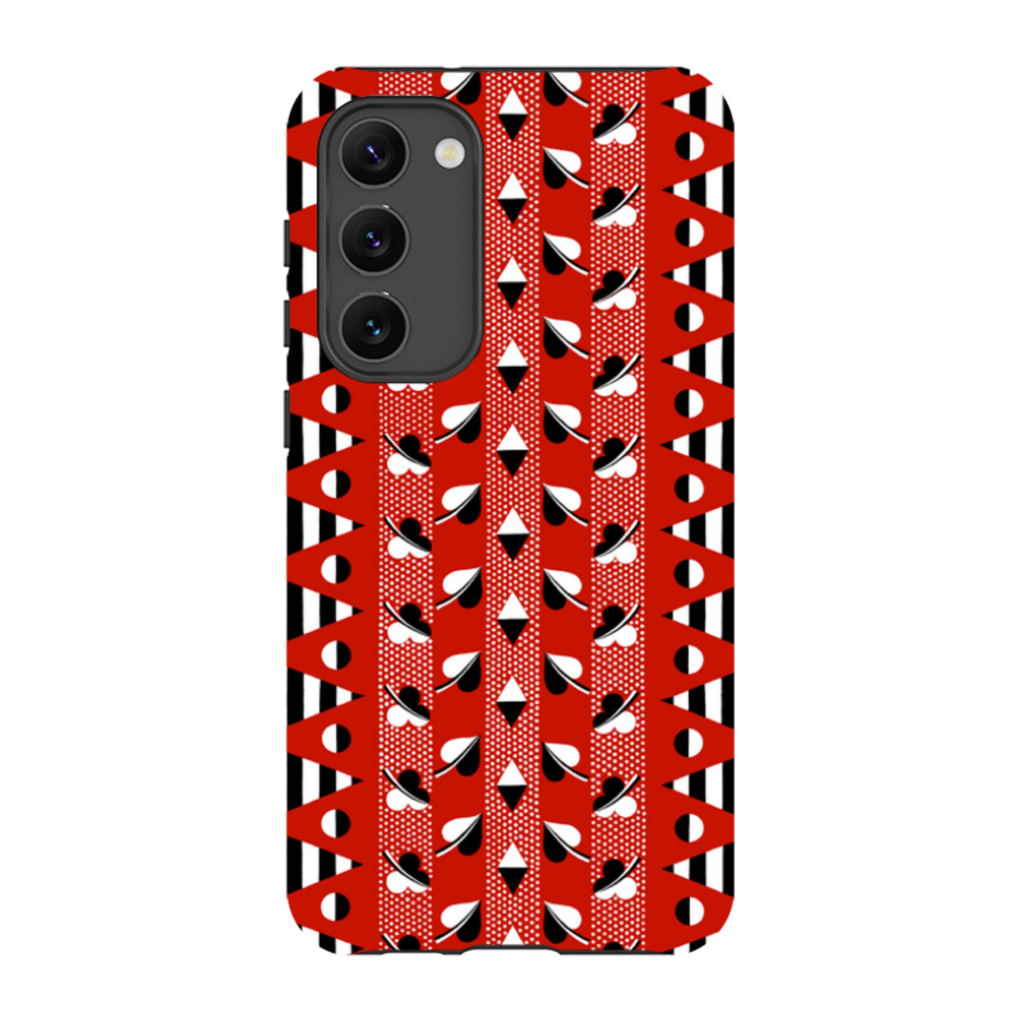 Samsung Tough  Case - Clubs & Hearts By Cressida Bell
