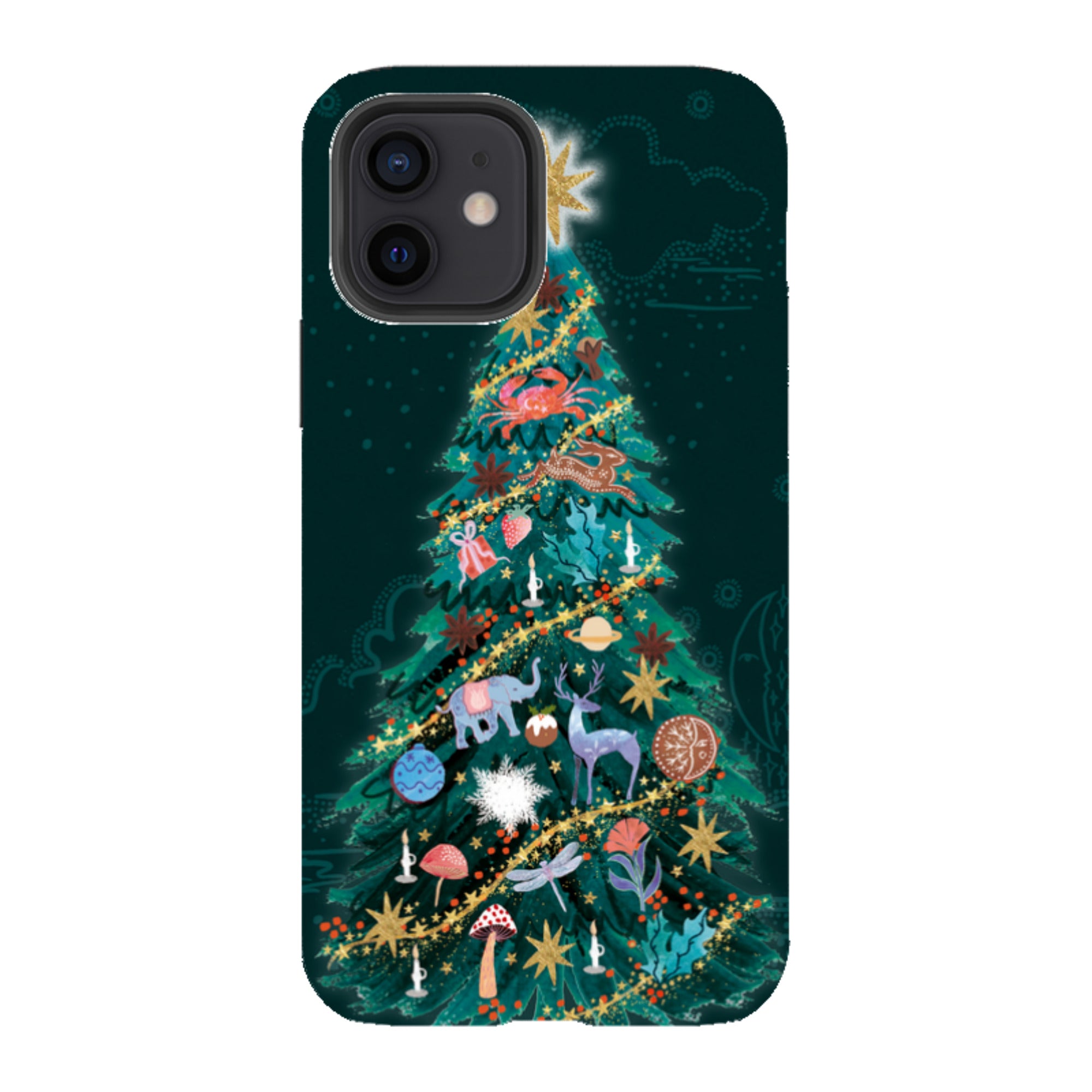 iPhone Tough Case - Kitsch Tree By Emma Frances Grant