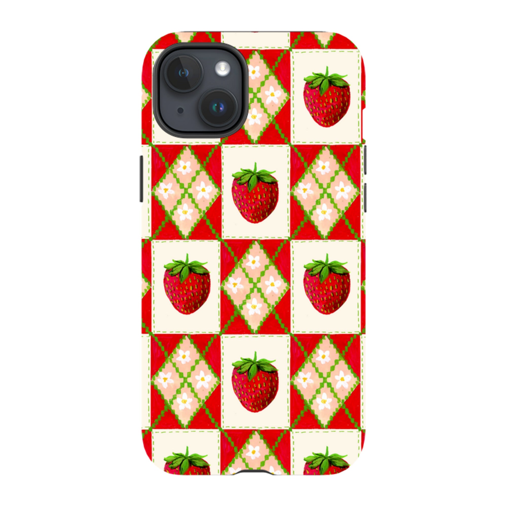 iPhone Case - Strawberries II By Abby Jacobs