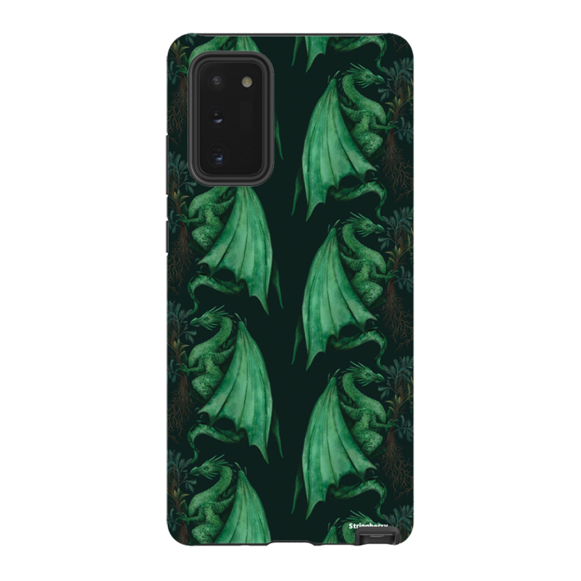 Samsung Tough Case - Arbor Dragon Pattern By Anna Stead