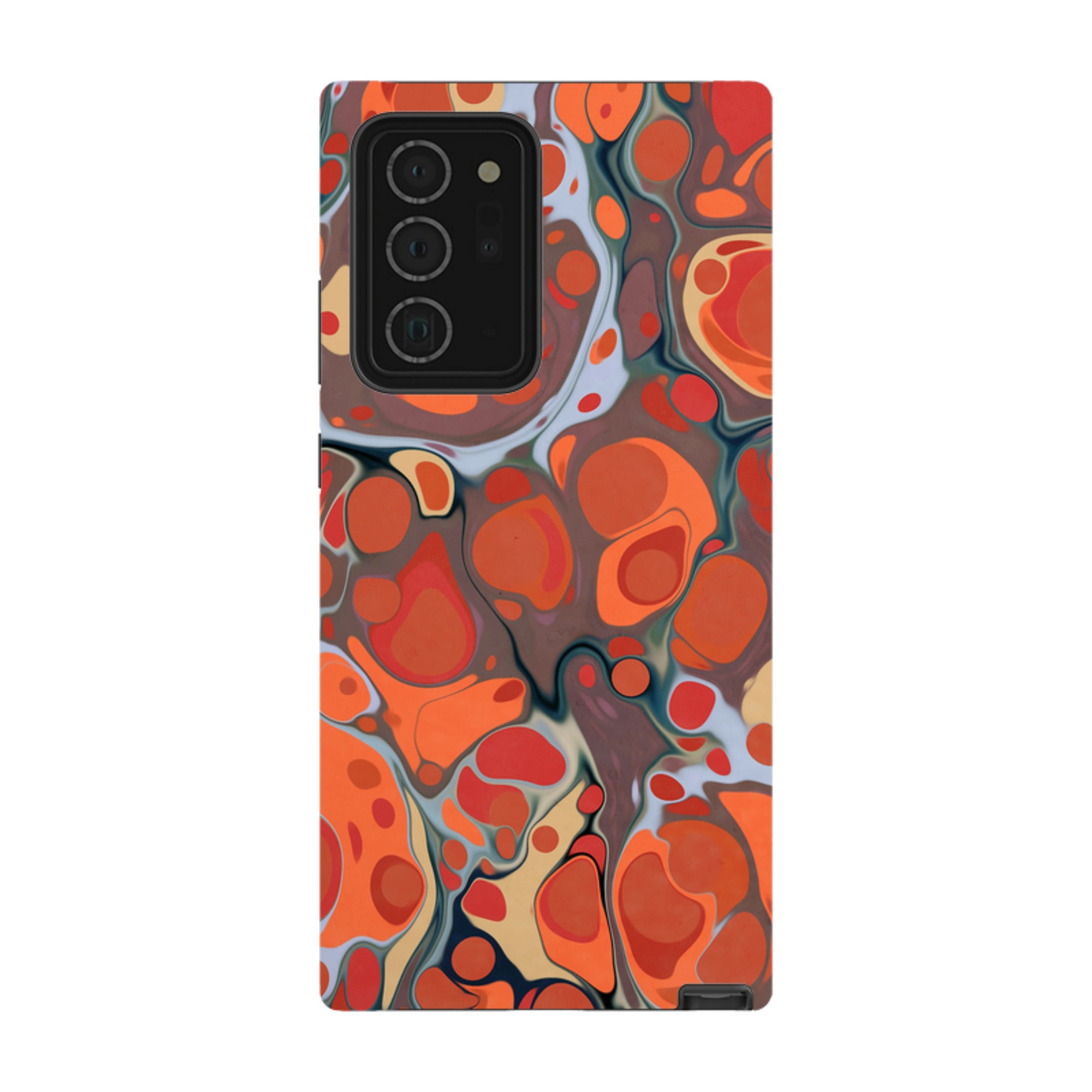 Samsung Tough Case - Flaming Volcano