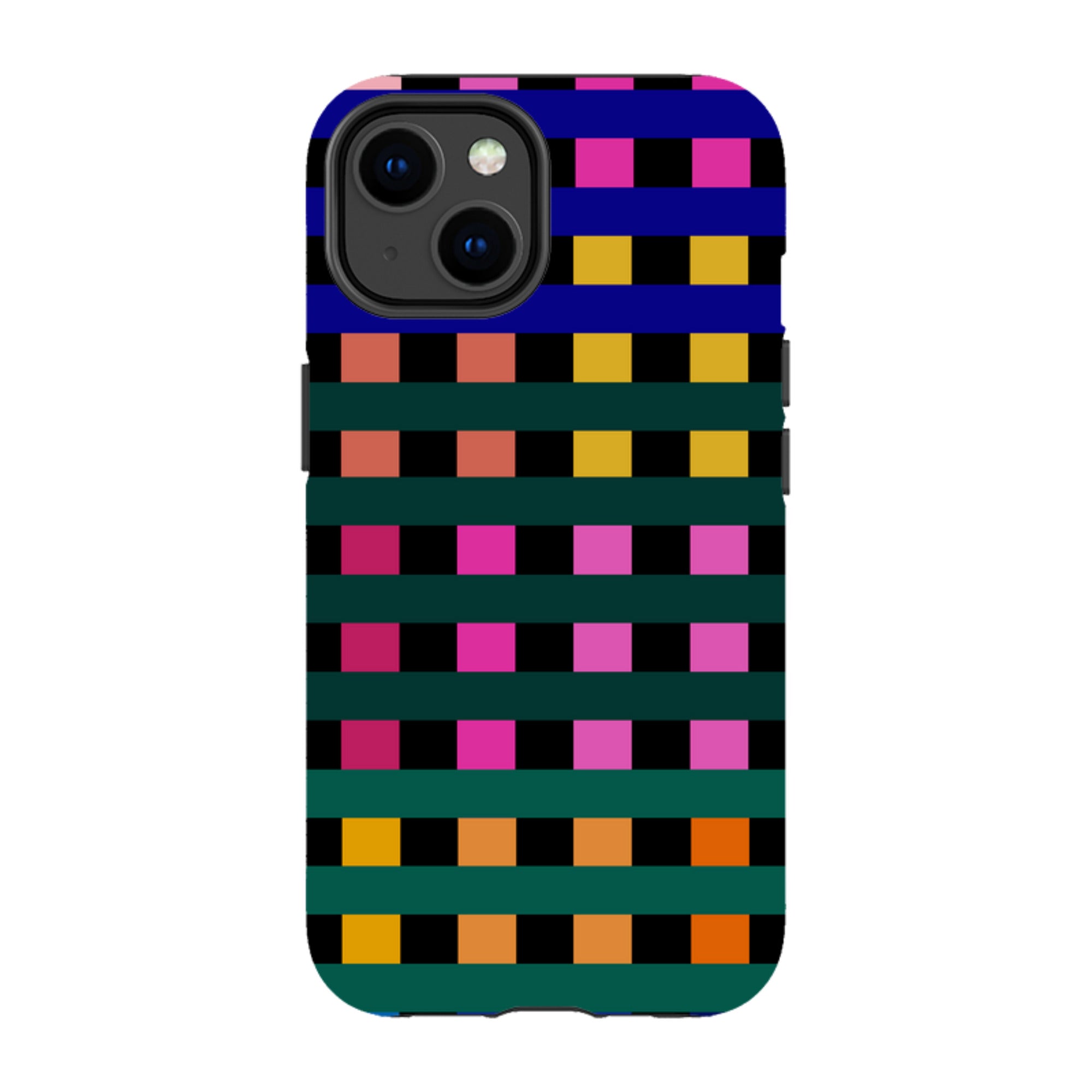 iPhone Tough Case - Newton Check By Kitty Joseph