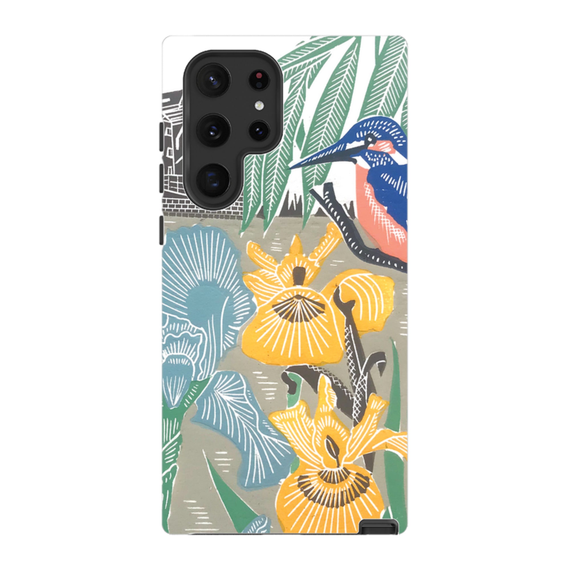 Samsung Tough Case - KIngfisher At The Mill By Kate Heiss