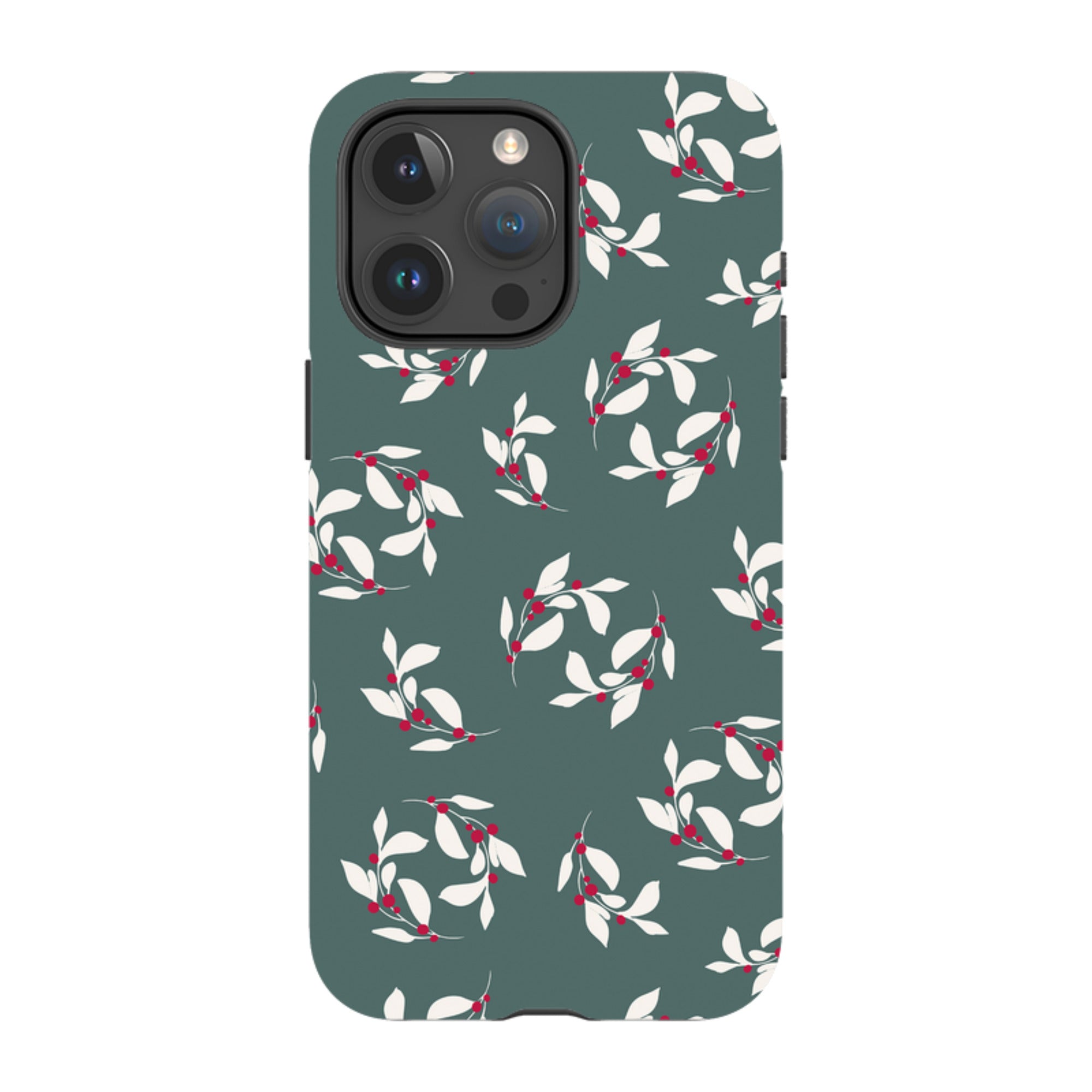 iPhone MagSafe Tough Case - Winter Floral