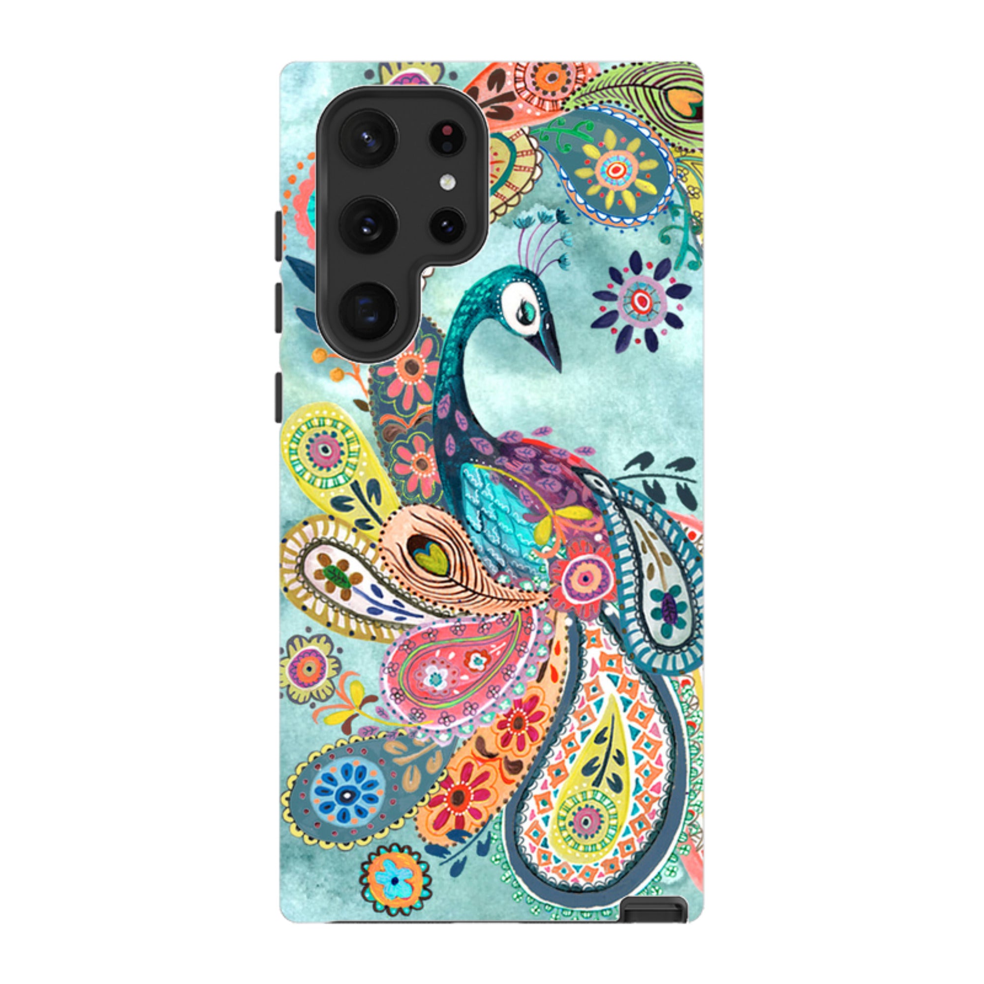 Samsung Tough Case - Peacock Dreams By Caroline Bonne Muller