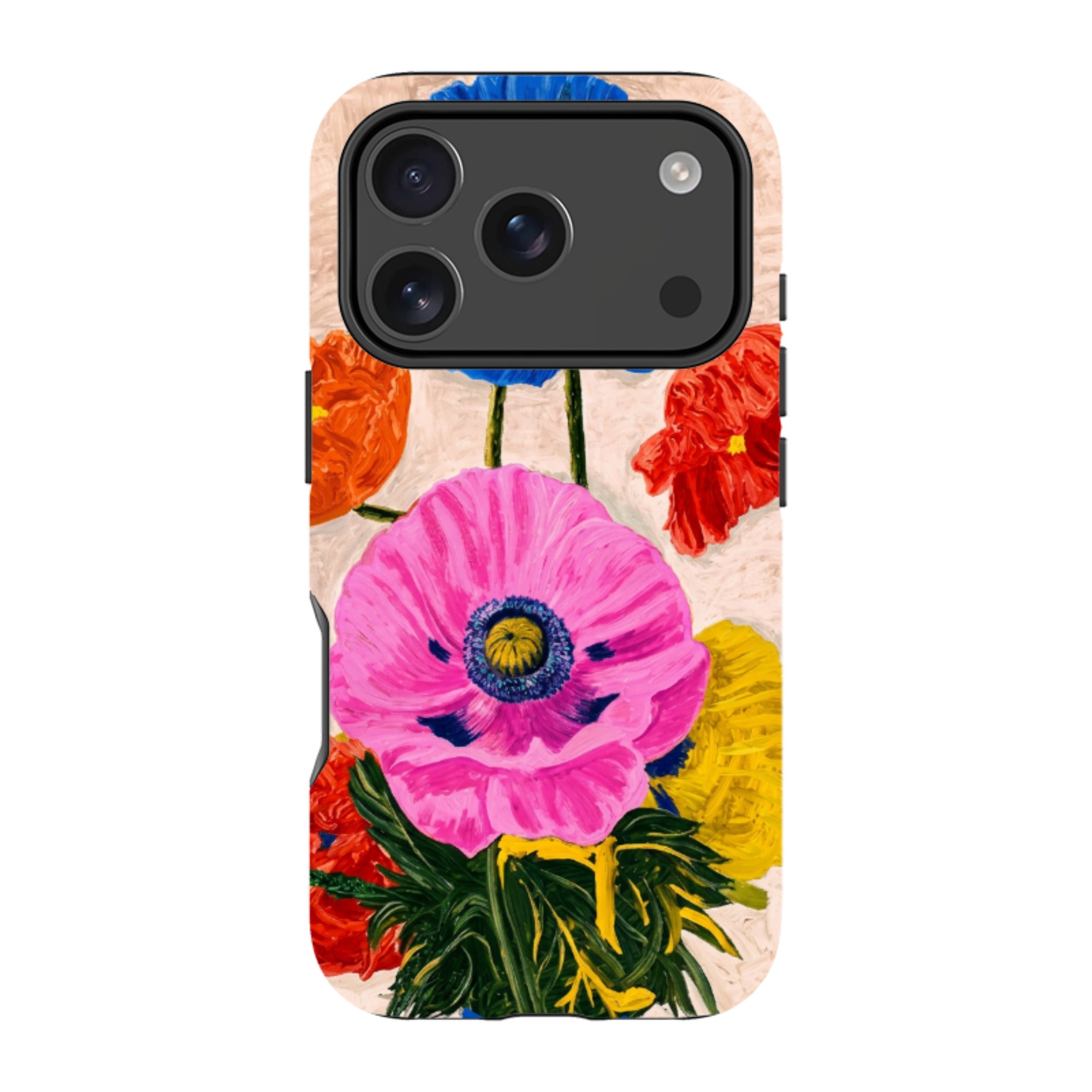 iPhone MagSafe Tough Case - Kisling Poppy Amber