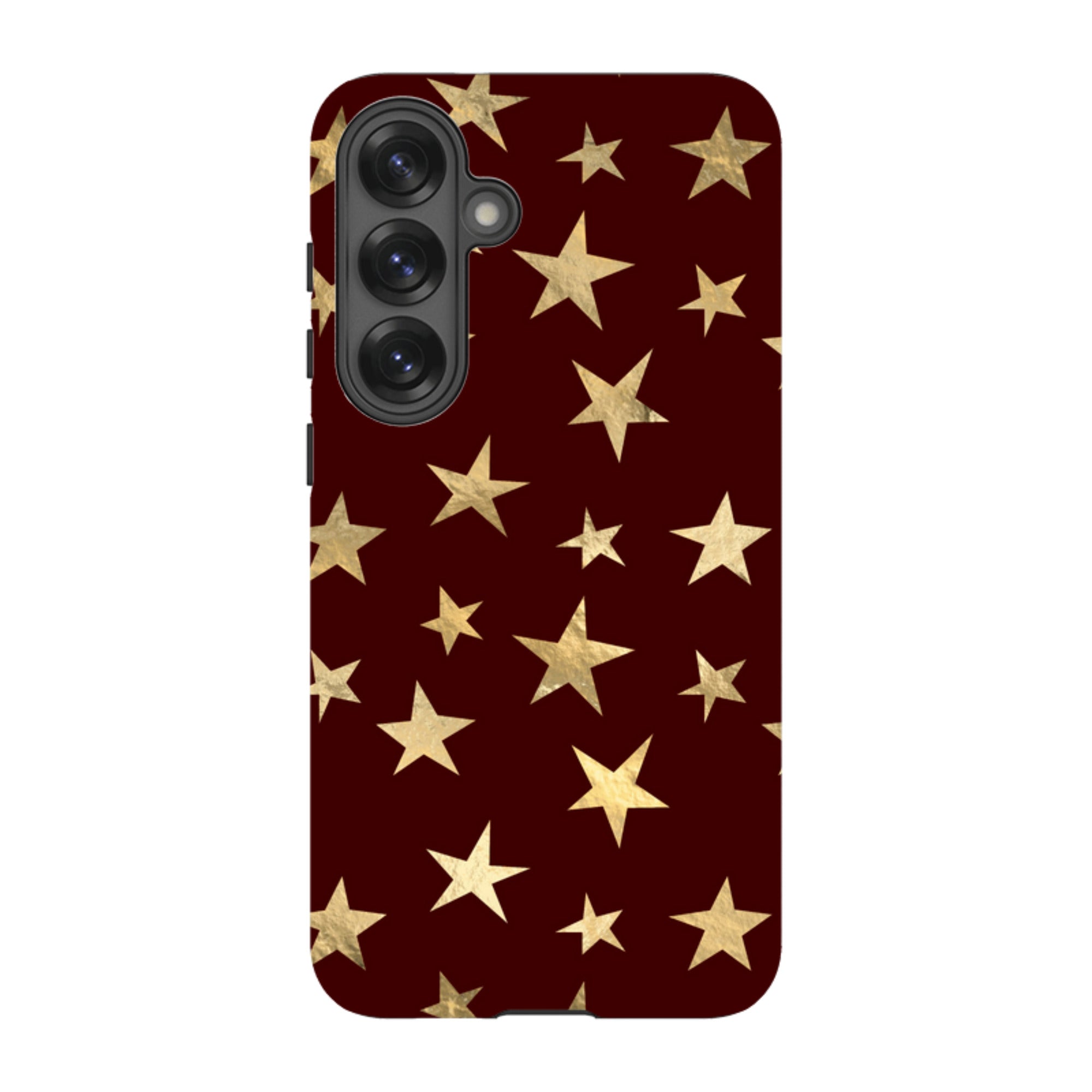 Samsung Tough Case - Brown and Gold Stars