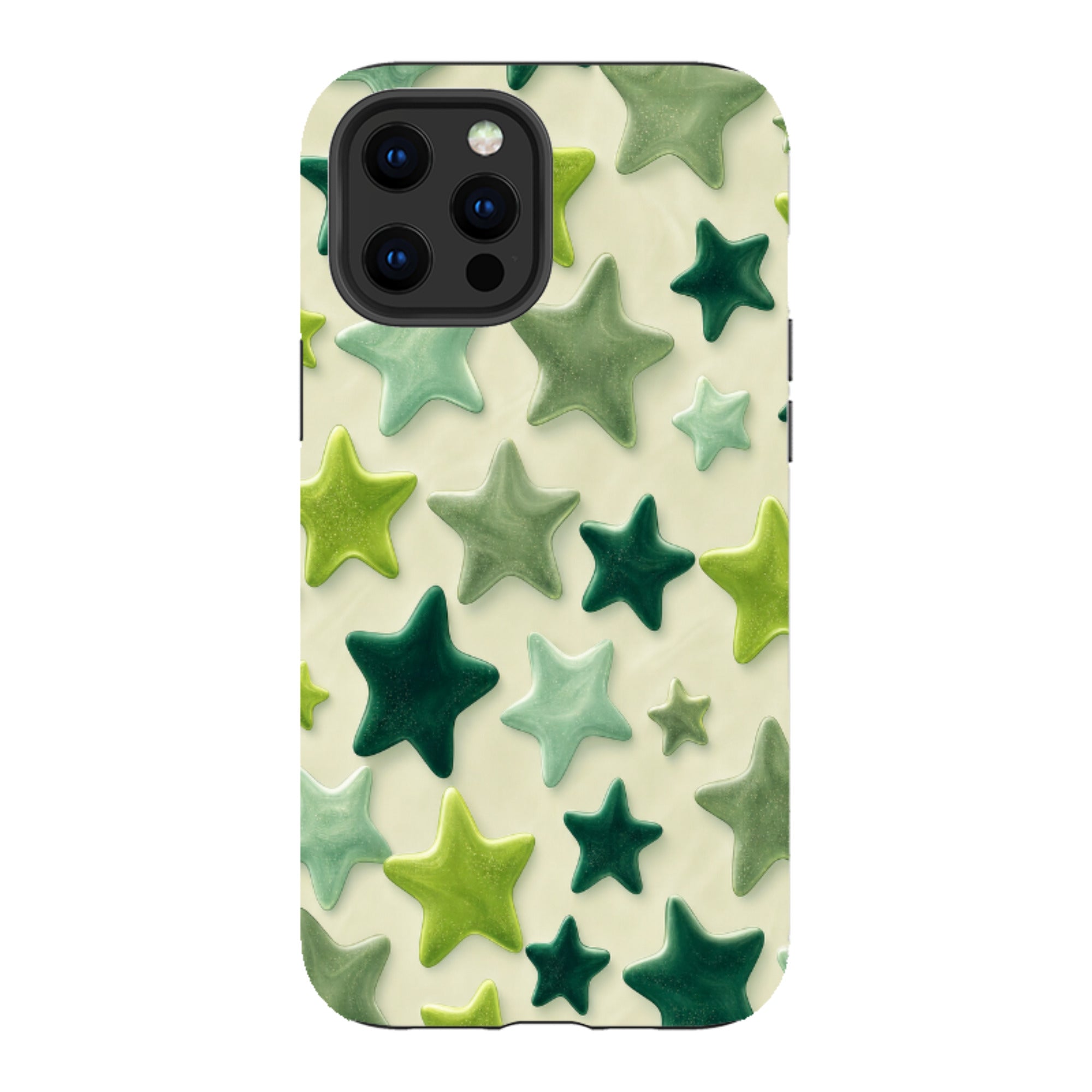 iPhone Tough Case - Sage Green Star