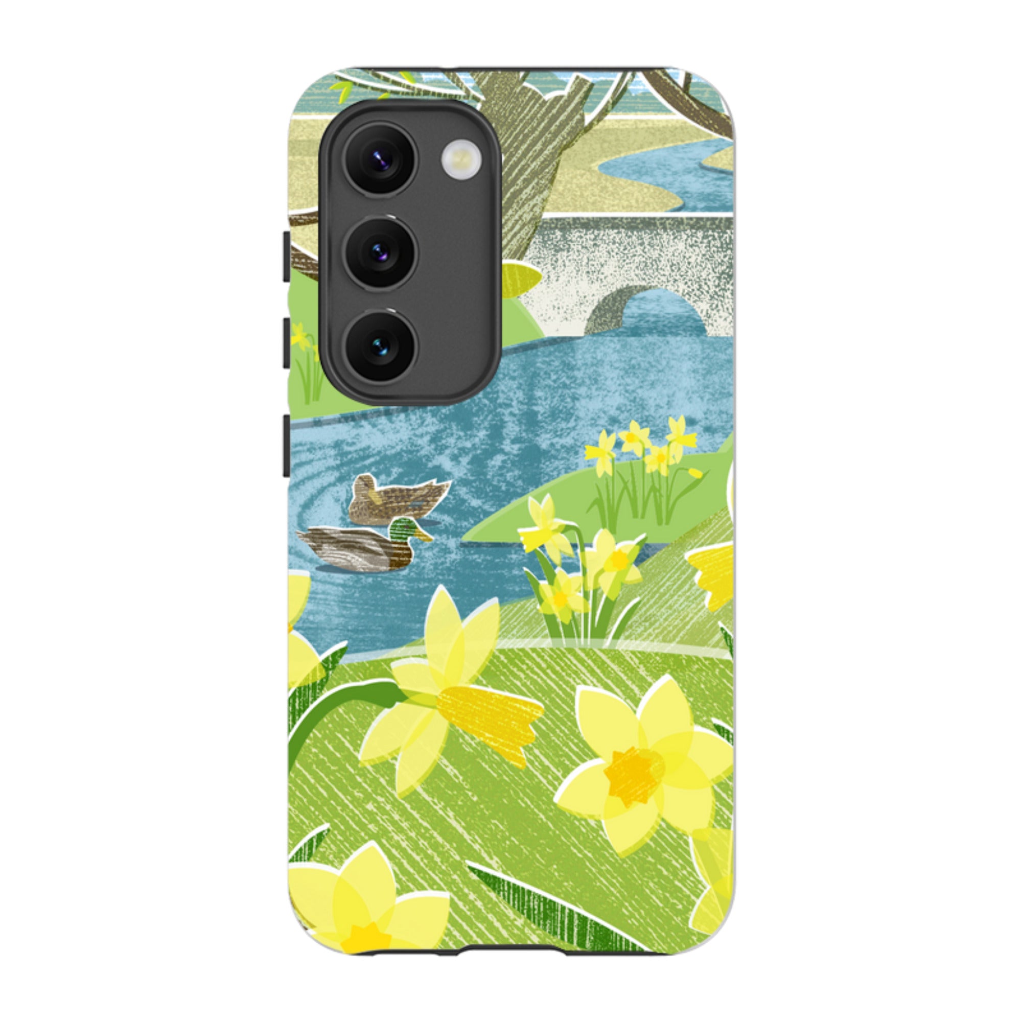 Samsung Tough Case - Daffs And Ducks By Liane Payne