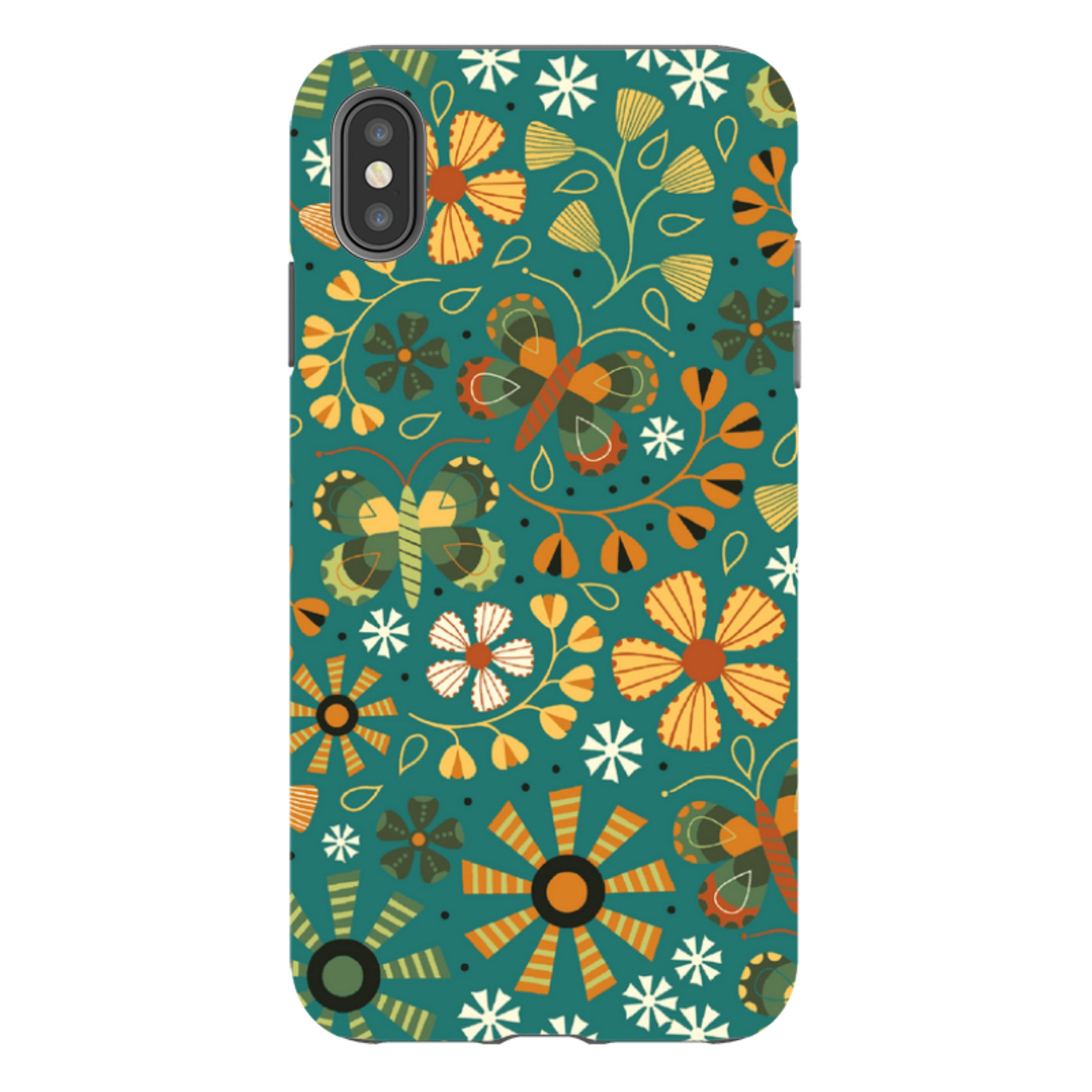 iPhone Tough Case - Butterflies Autumn By Suzy Taylor