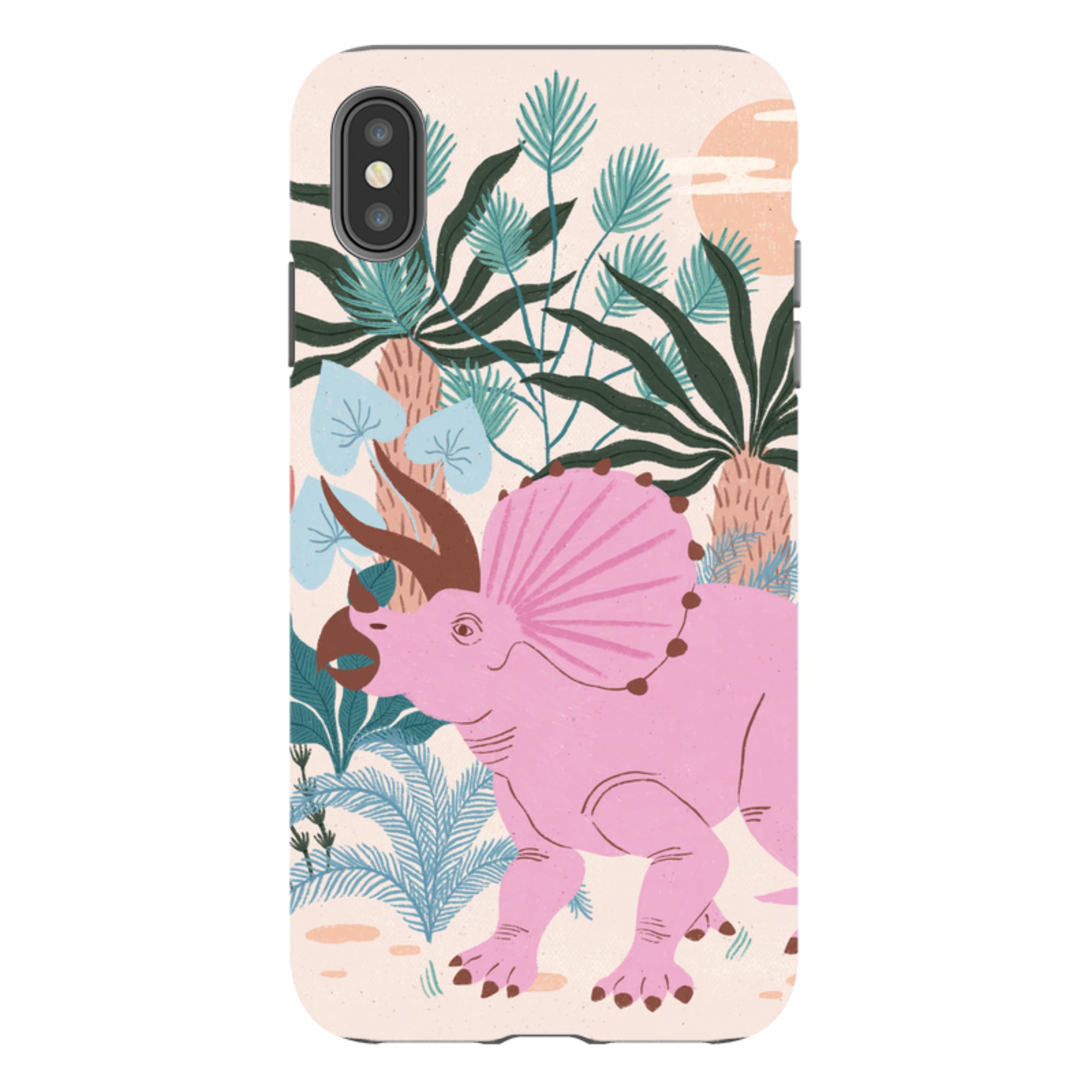 iPhone Tough Case - Triceratops By Meghann Rader