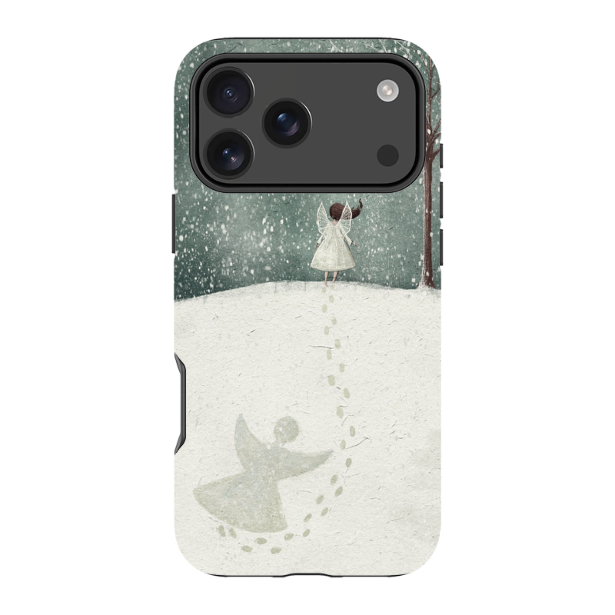 iPhone Tough Case - Snow Angel By Maja Lindberg