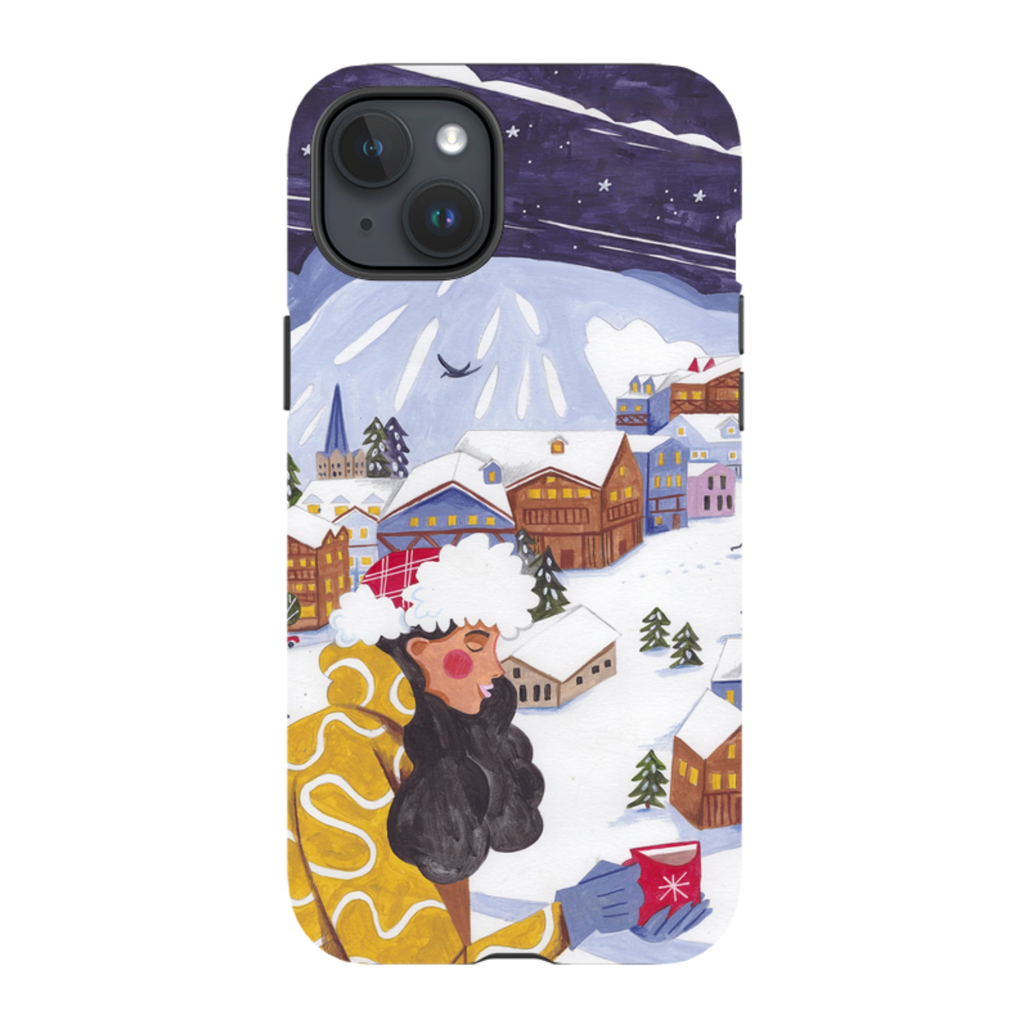 iPhone Tough Case - Courchevel By Caroline Bonne Muller