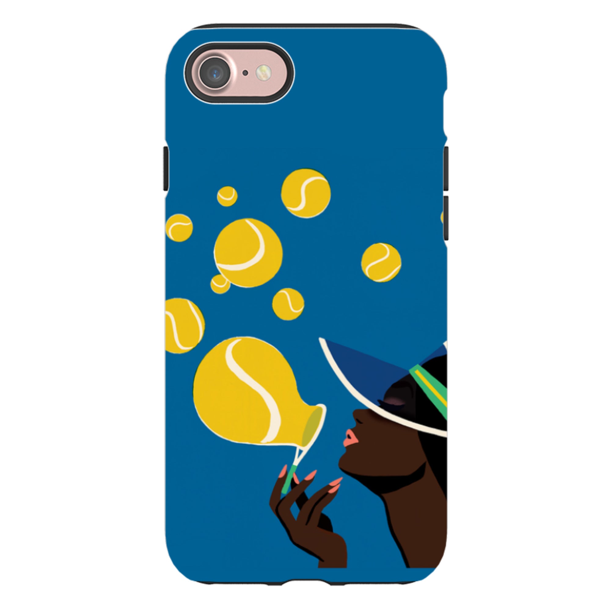 iPhone Tough Case - Court Bubbles