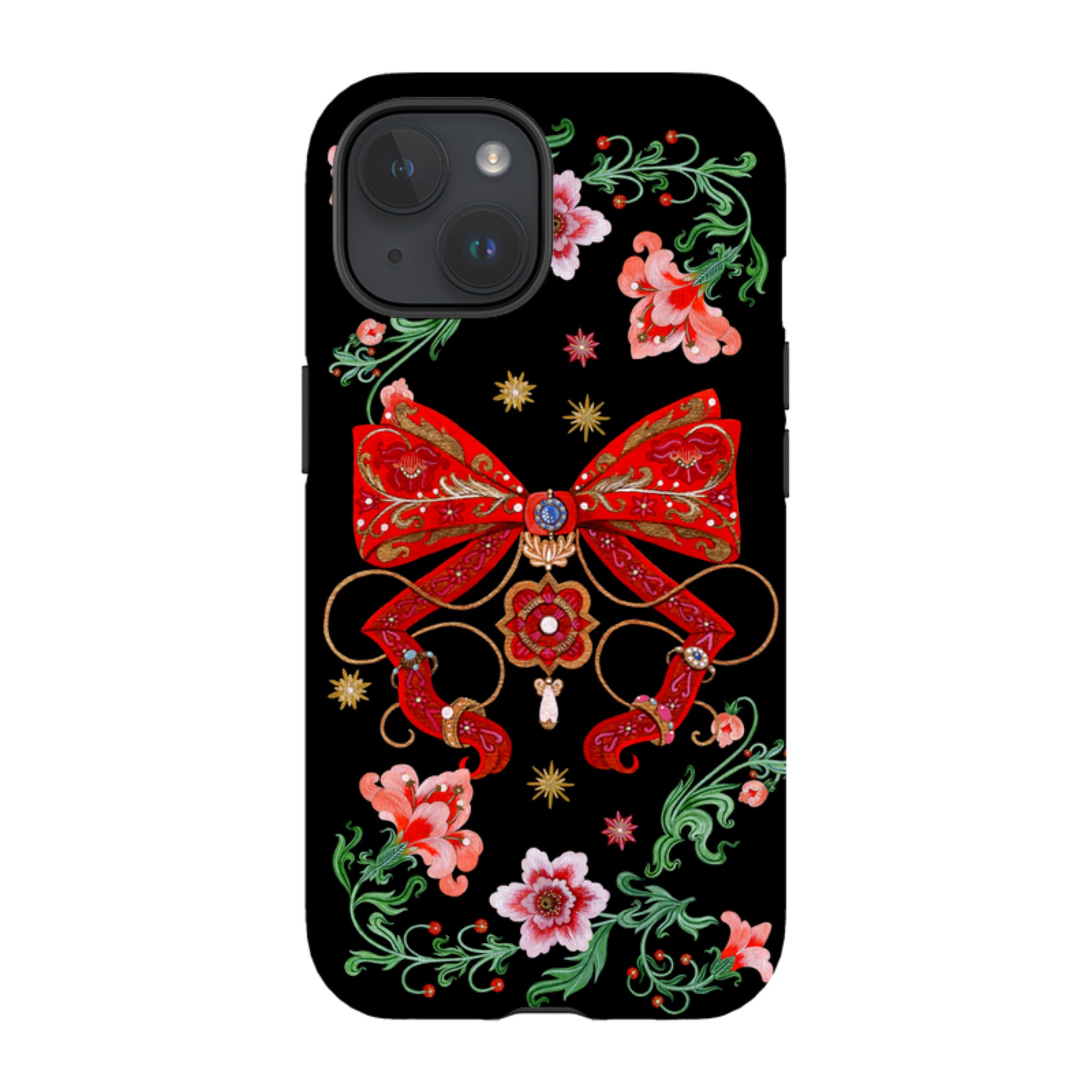iPhone MagSafe Tough Case - Five Gold Ring By Maria Matos