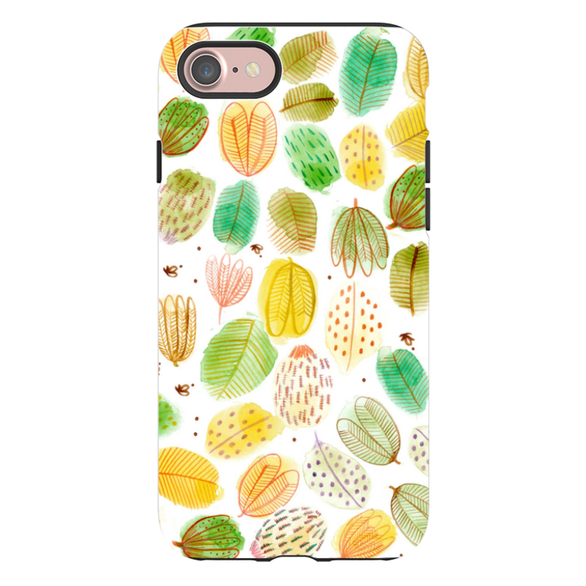 iPhone Tough Case - Leaves By Gabriela Larios
