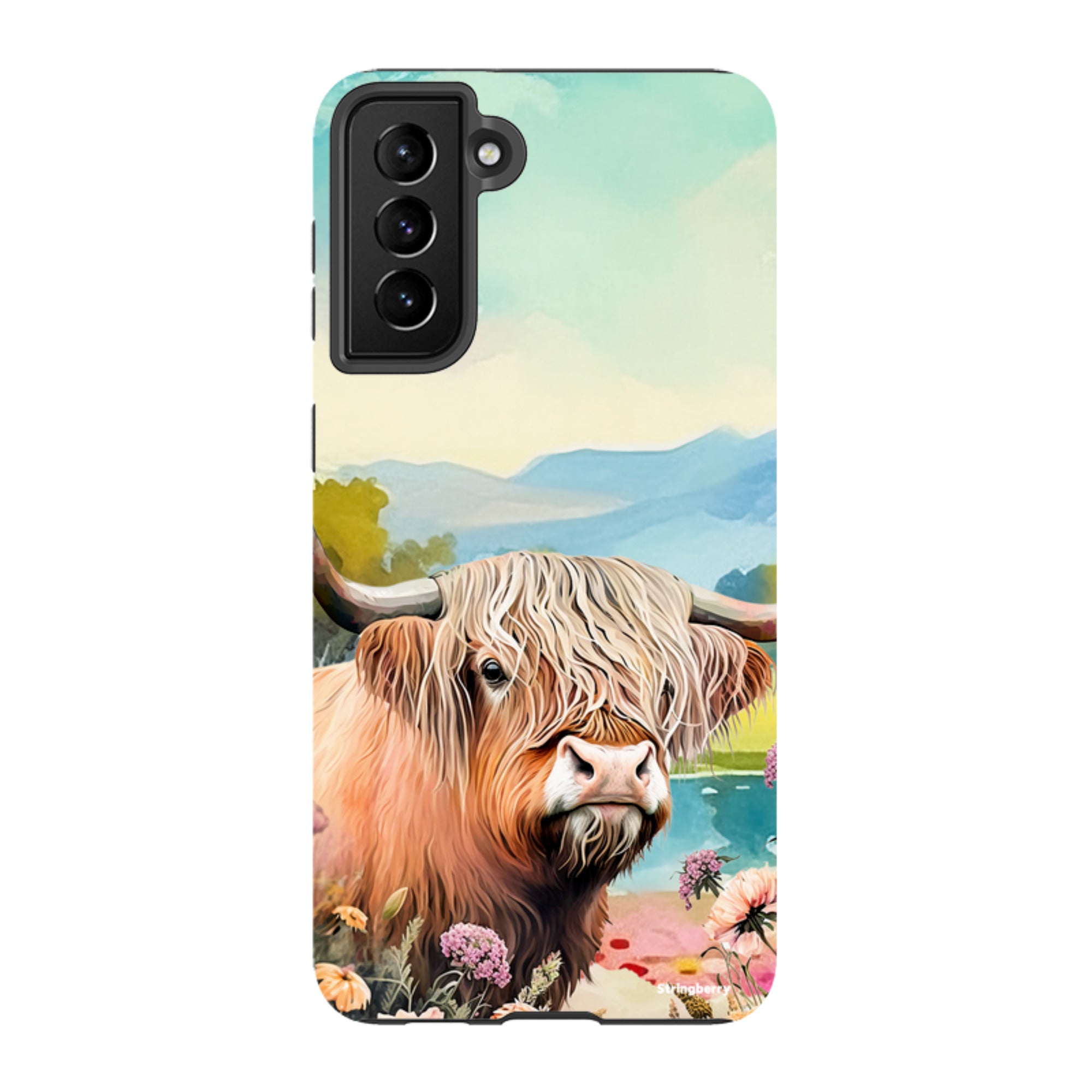 Samsung Tough Case - Highland Cow I
