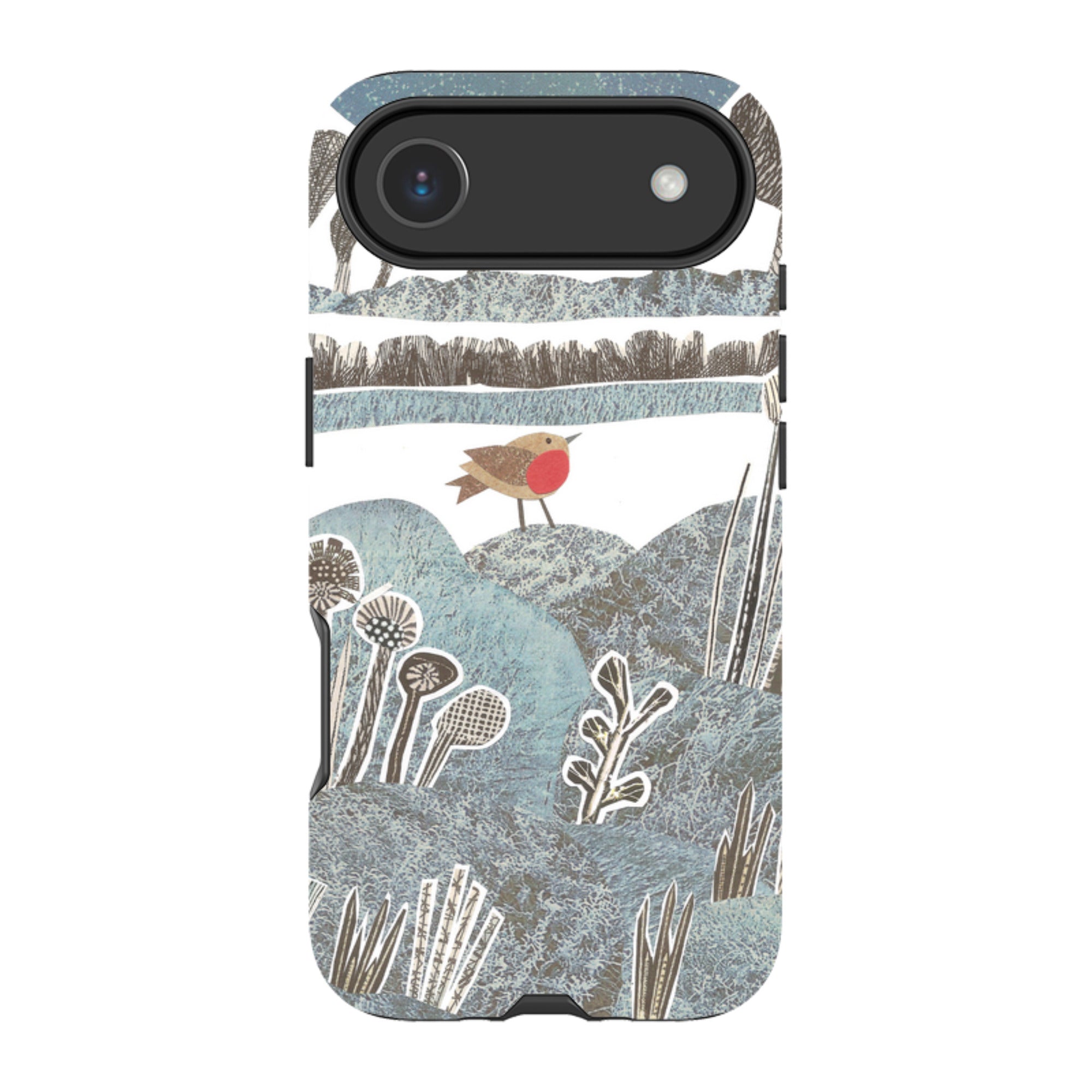 iPhone Tough Case - Frost Robin By Jane Robbins
