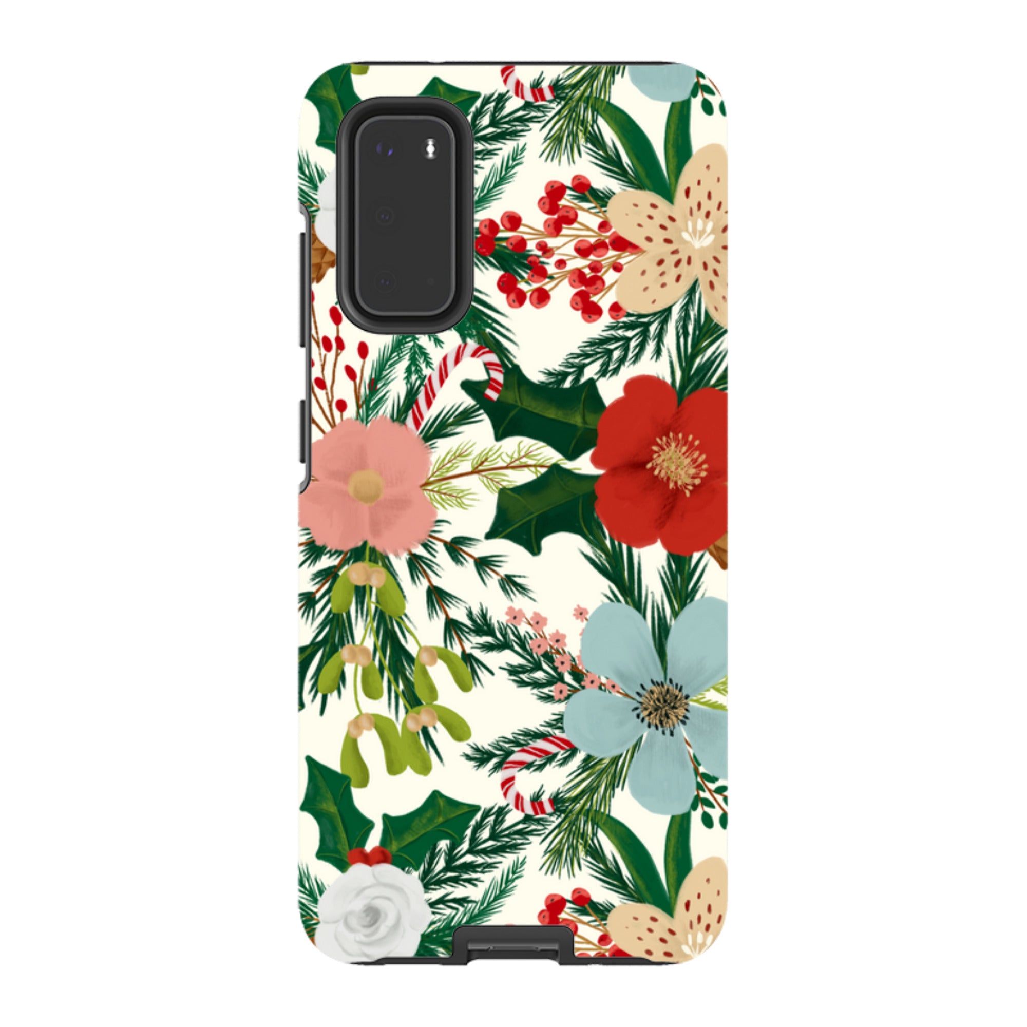 Samsung Tough Case - Christmas Florals By Abby Jacobs