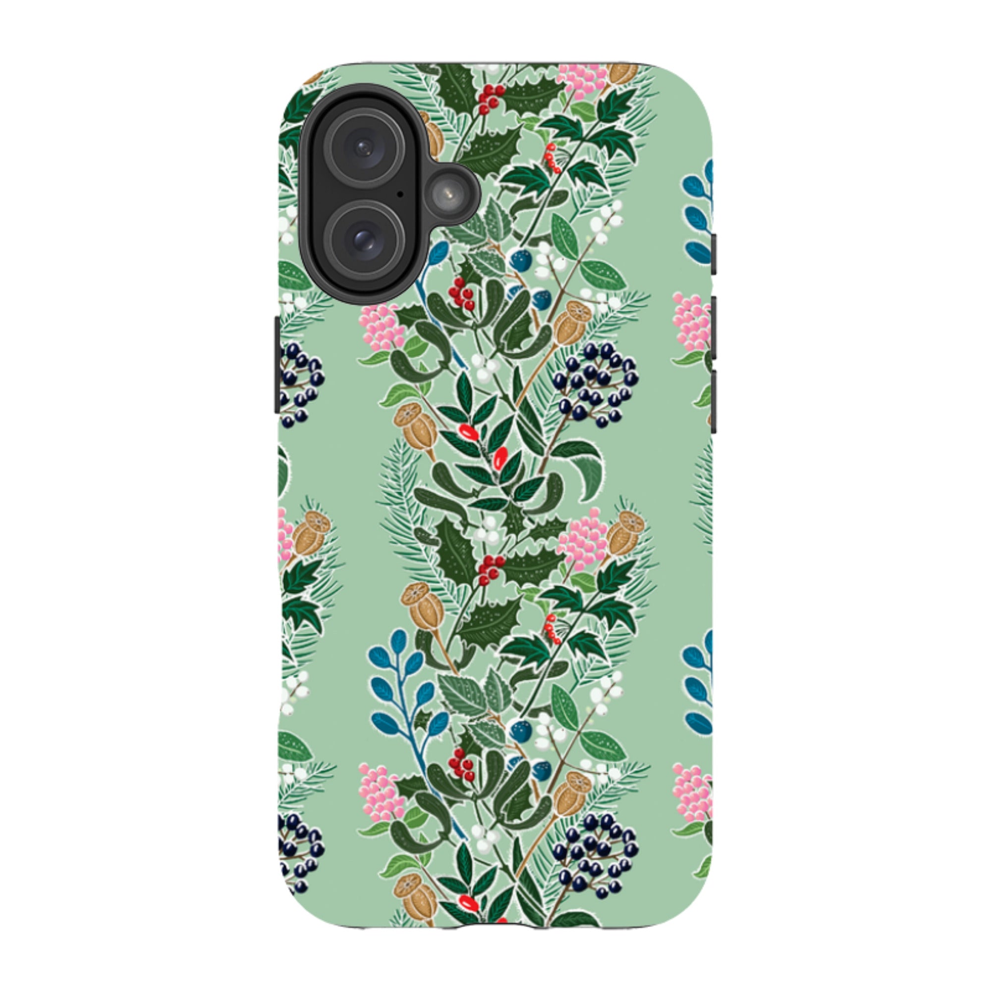 iPhone Tough Case - Winter Hedge-1 By kate Heiss