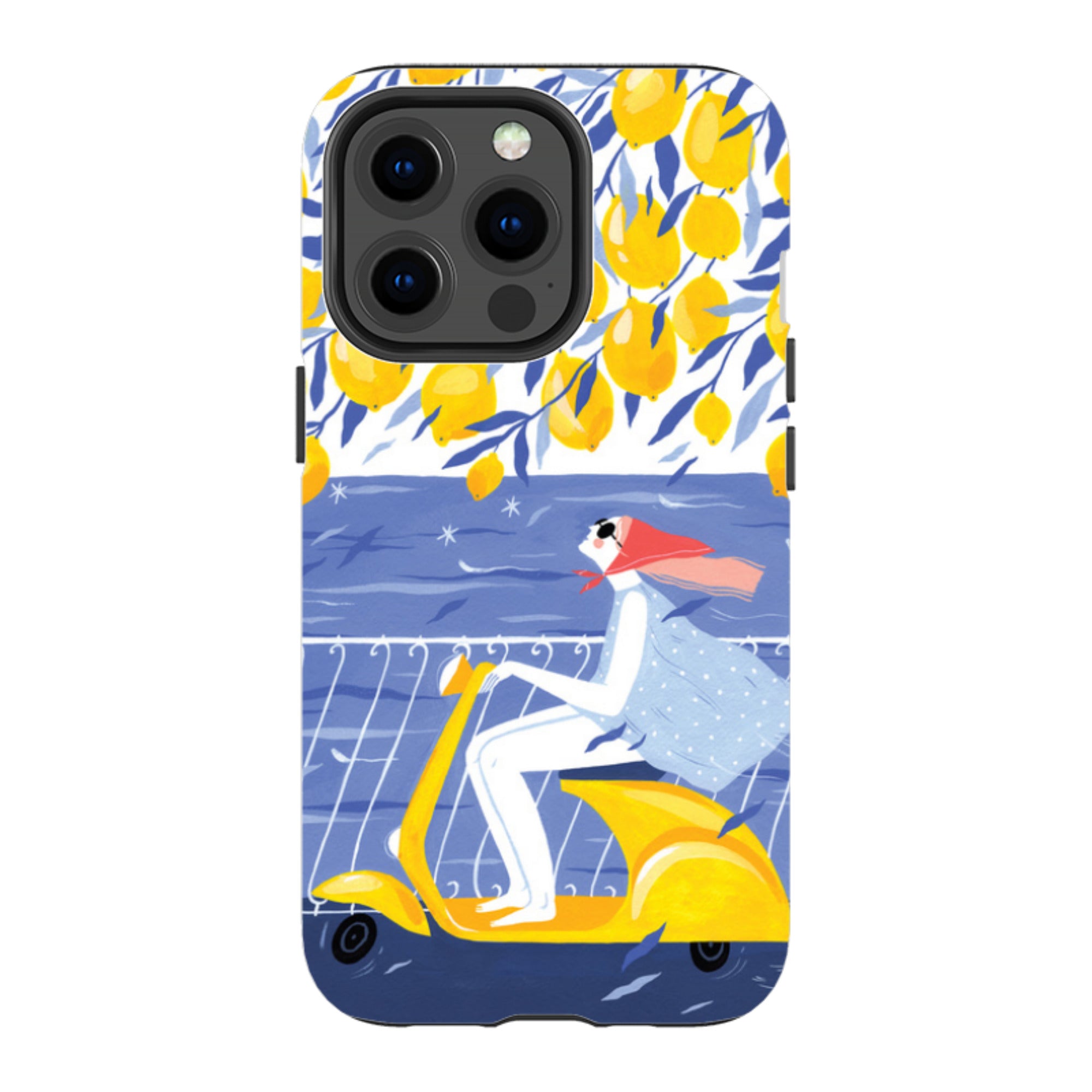 iPhone Tough Case - Amalfi Ride By Madalina Andronic