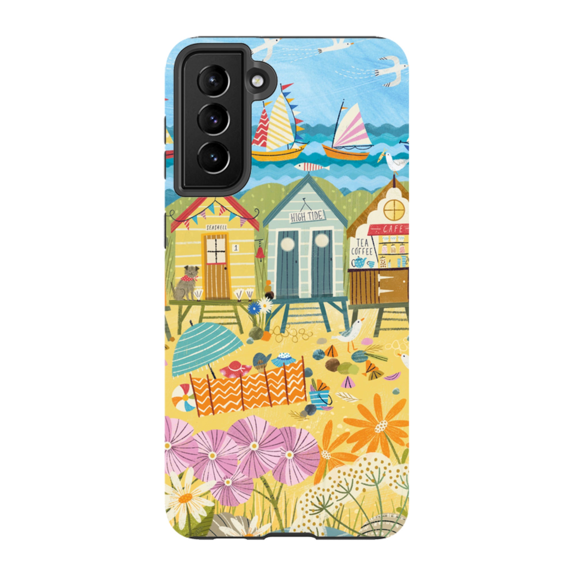 Samsung Tough  Case - Beachy Days 3 By Ali Brookes