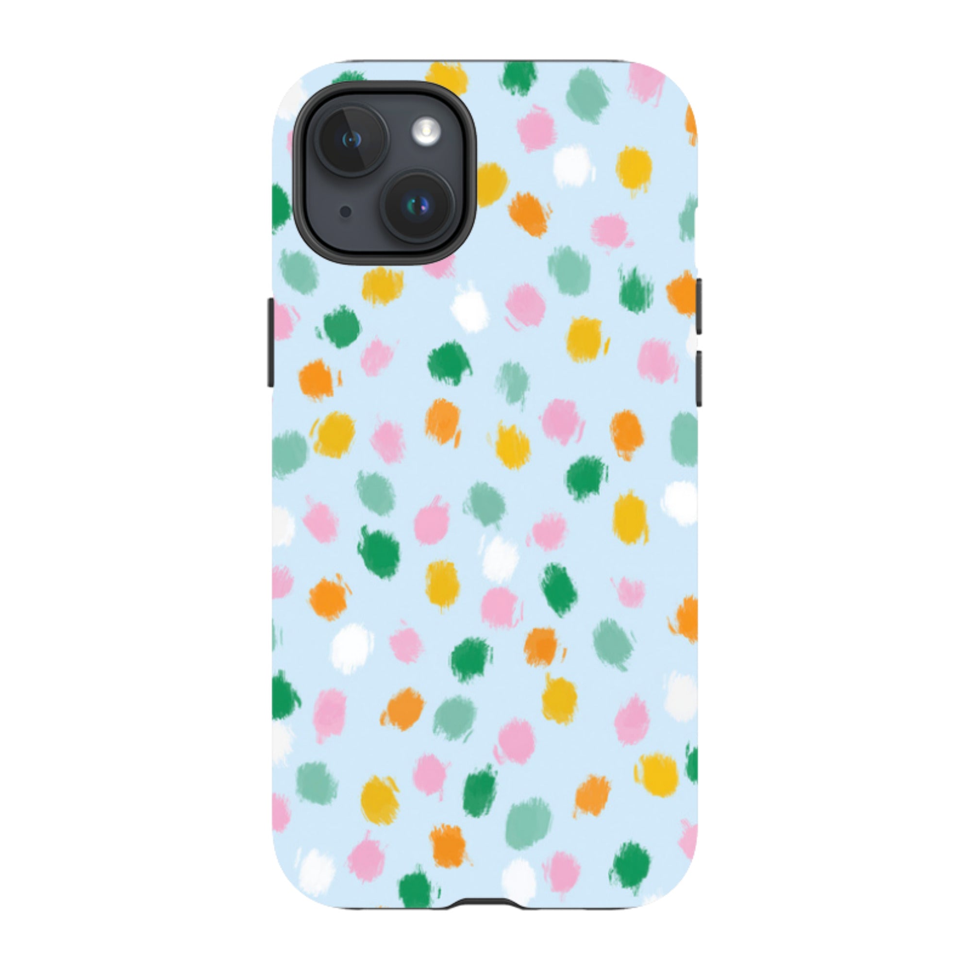iPhone Tough Case - Spotty Co-Ordinate By Lee Foster Wilson