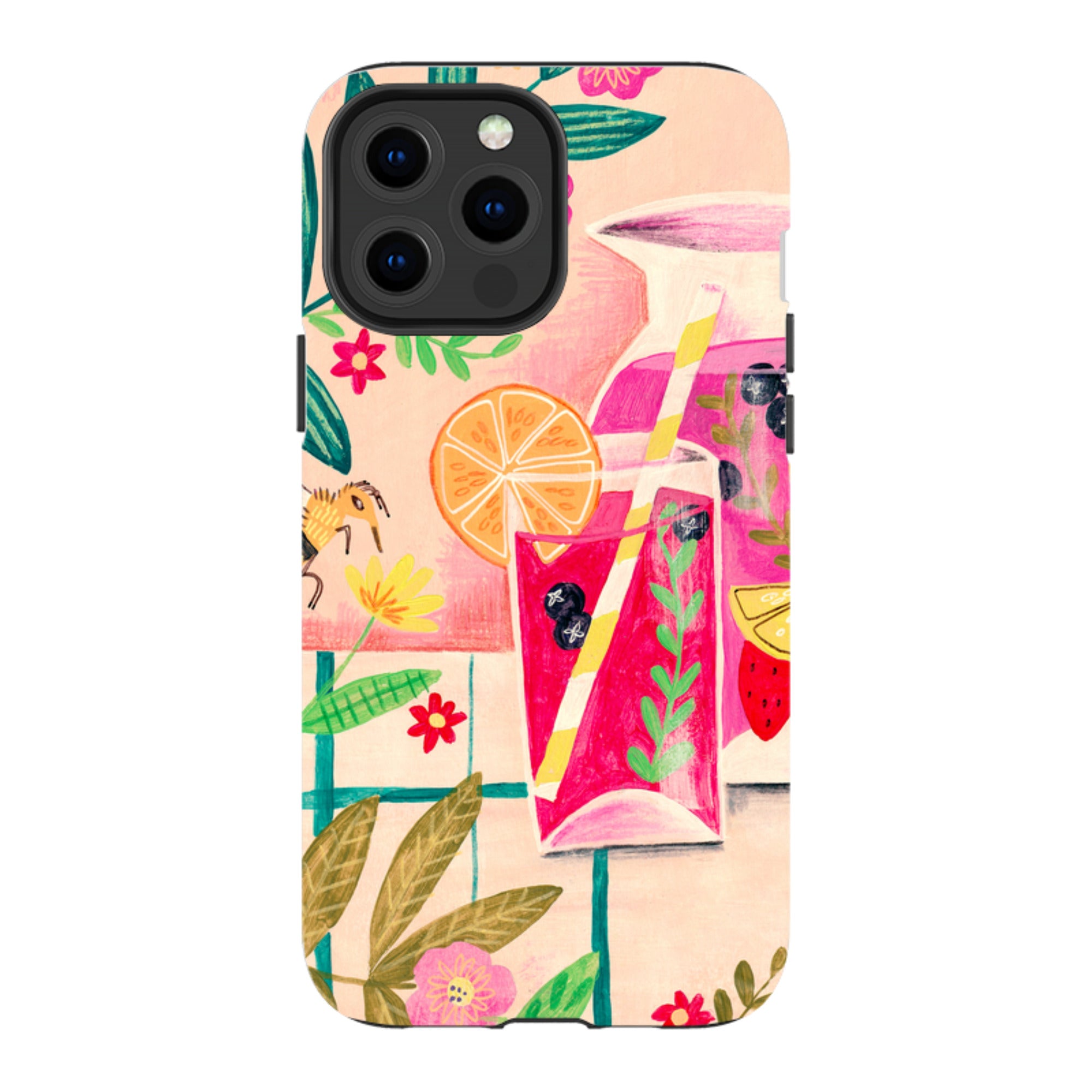 iPhone Tough Case - Drink By Caroline Bonne Muller