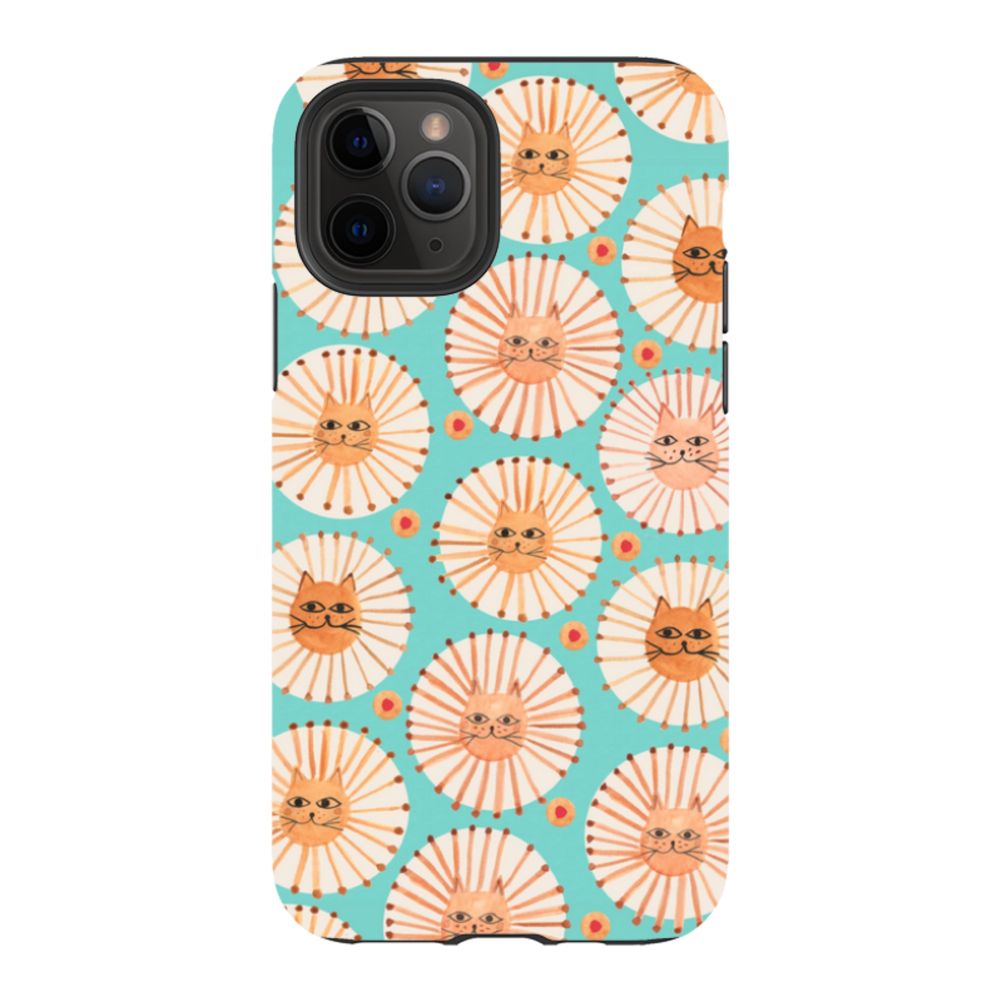iPhone Tough Case - Wild Cats By Gabriela Larios