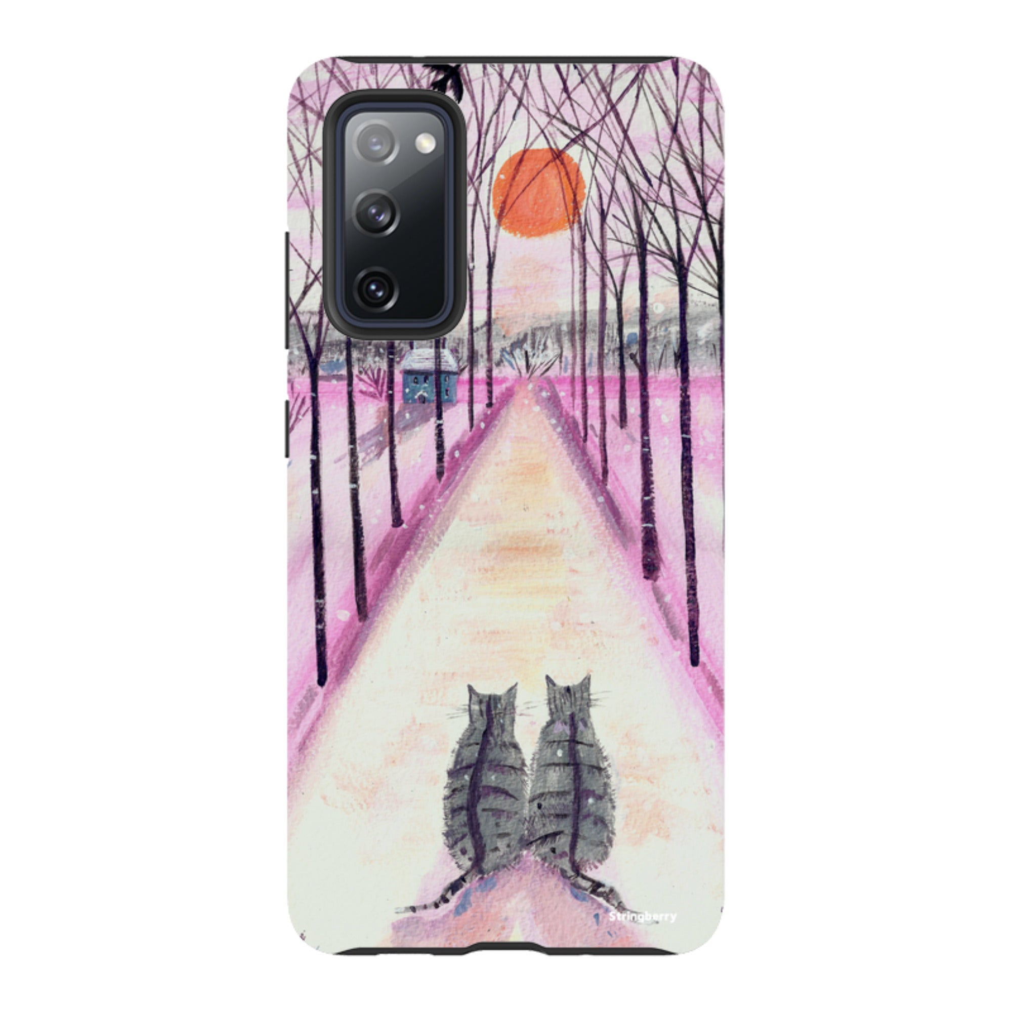 Samsung Tough Case - Winter Cats By Mary Stubberfield