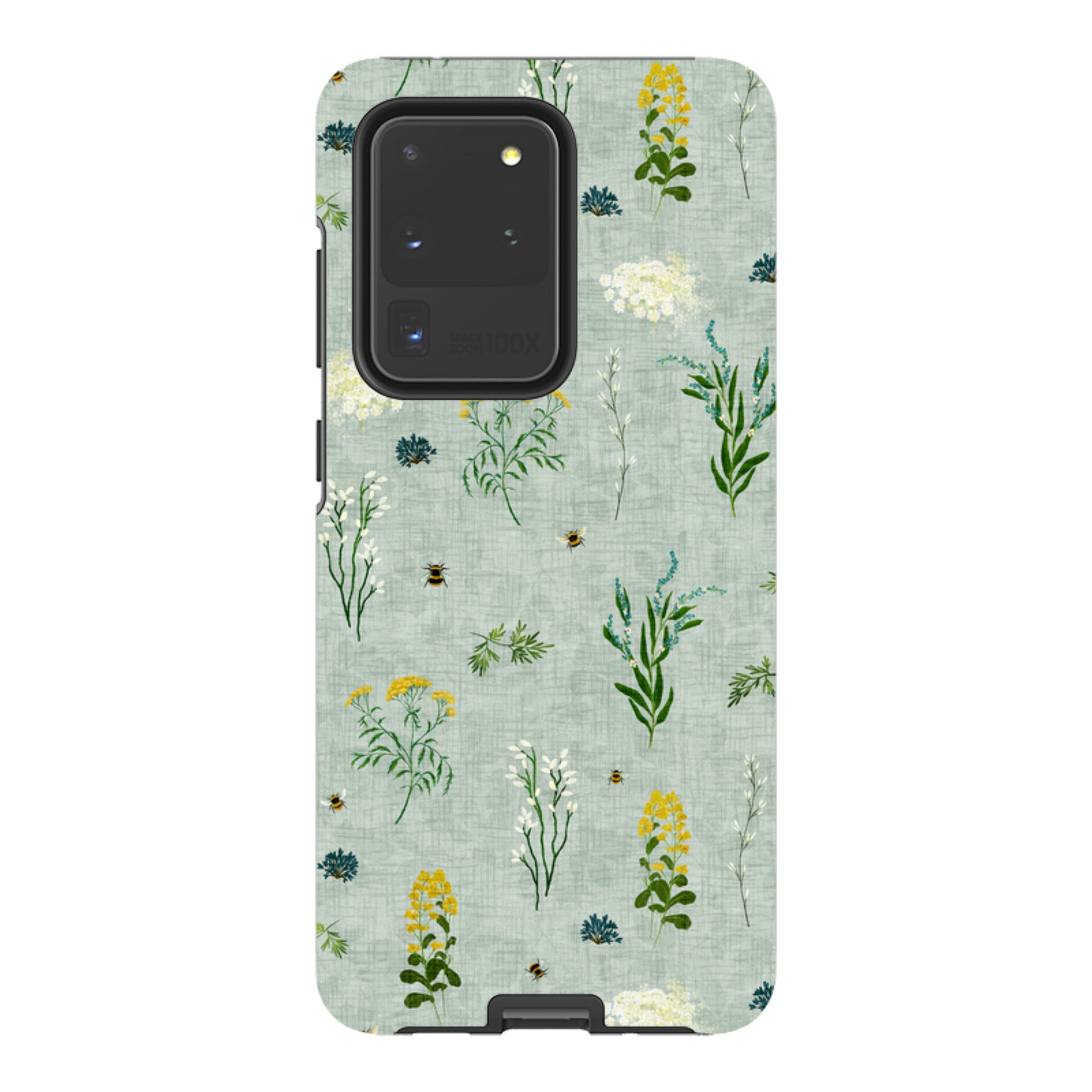 Samsung Tough  Case - Song Bird Florals and Bees By Katherine Quinn
