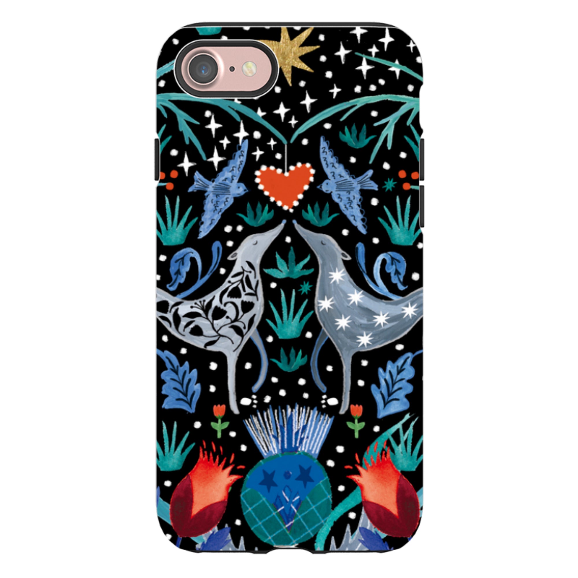 iPhone Tough Case - Winter Walk By Emma Frances Grant