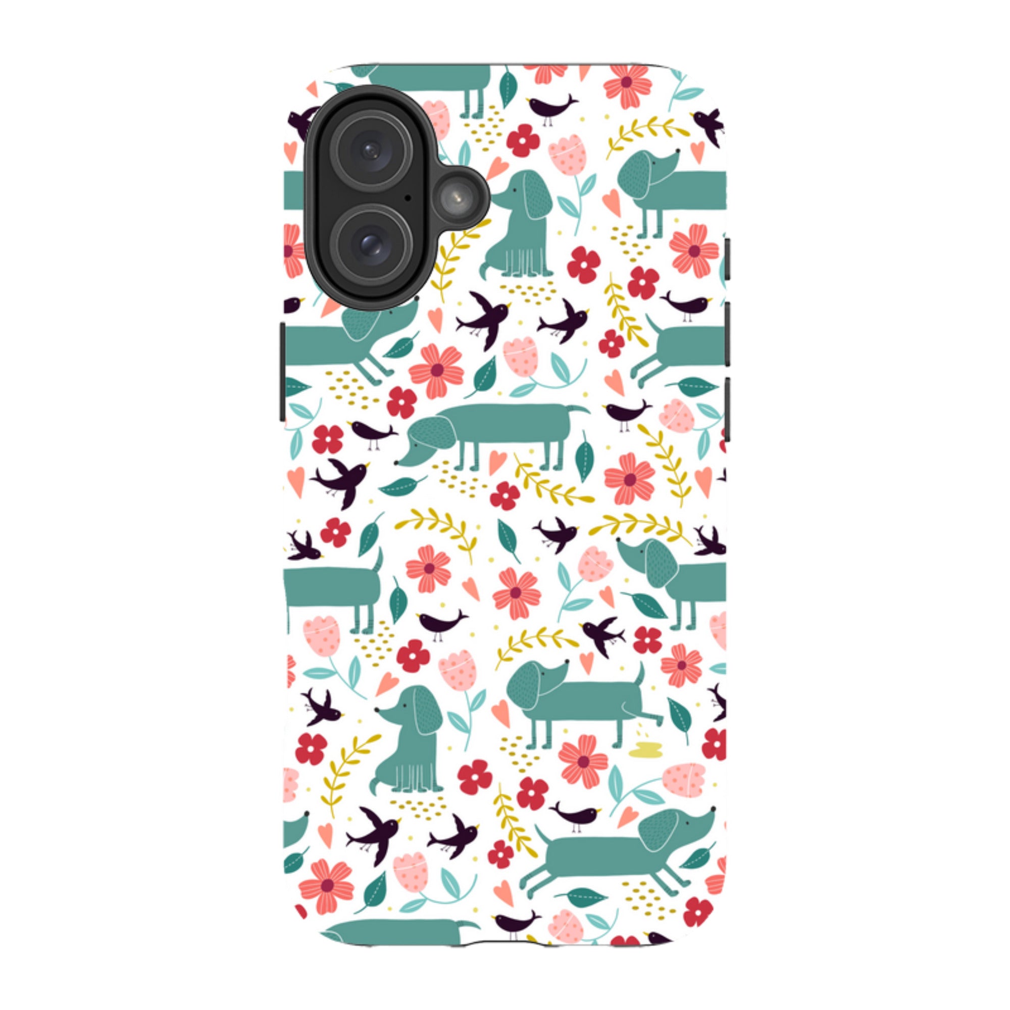 iPhone Tough Case - Cheeky Daschunds By Suzy Taylor