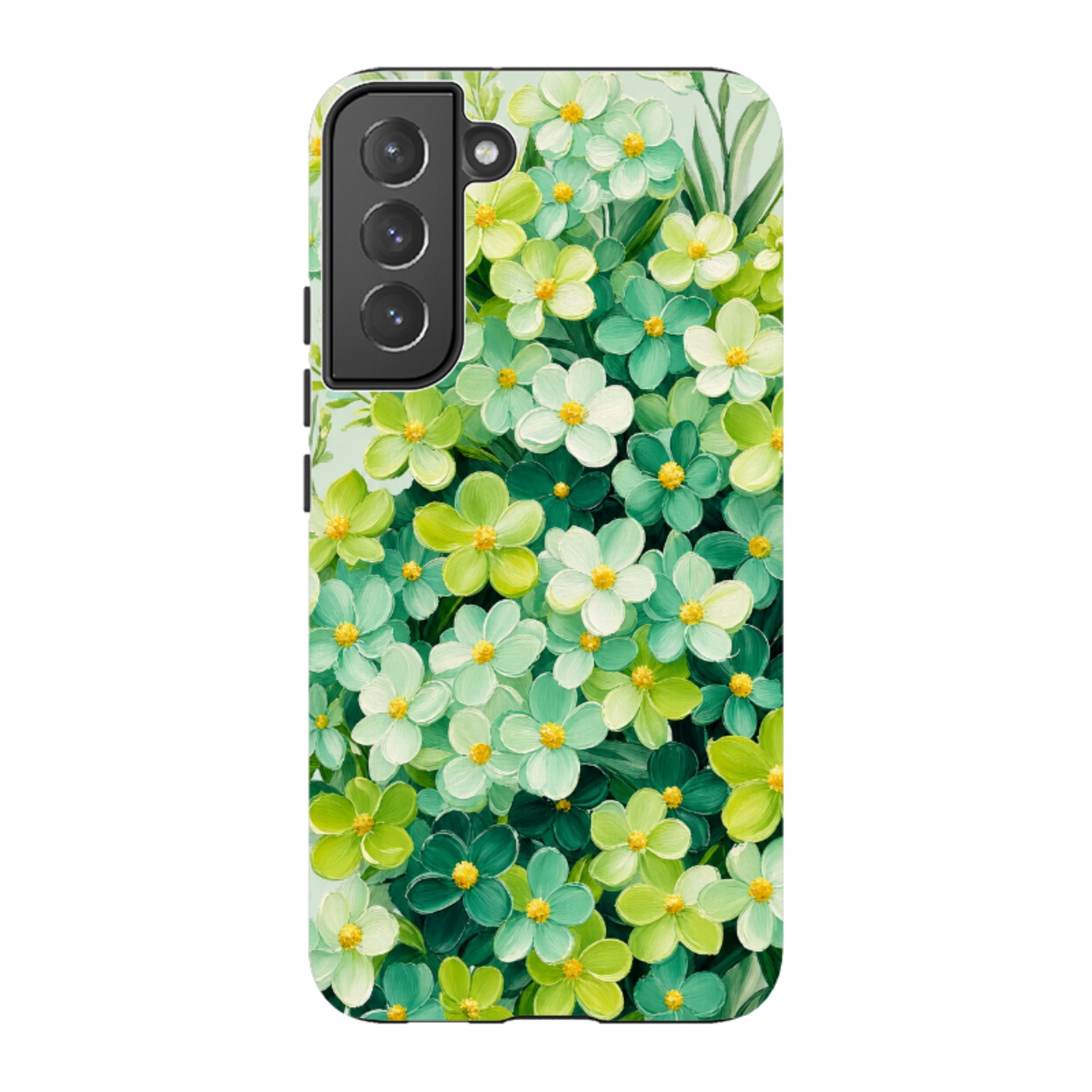 Samsung Tough Case - Sage Wildflower Floral