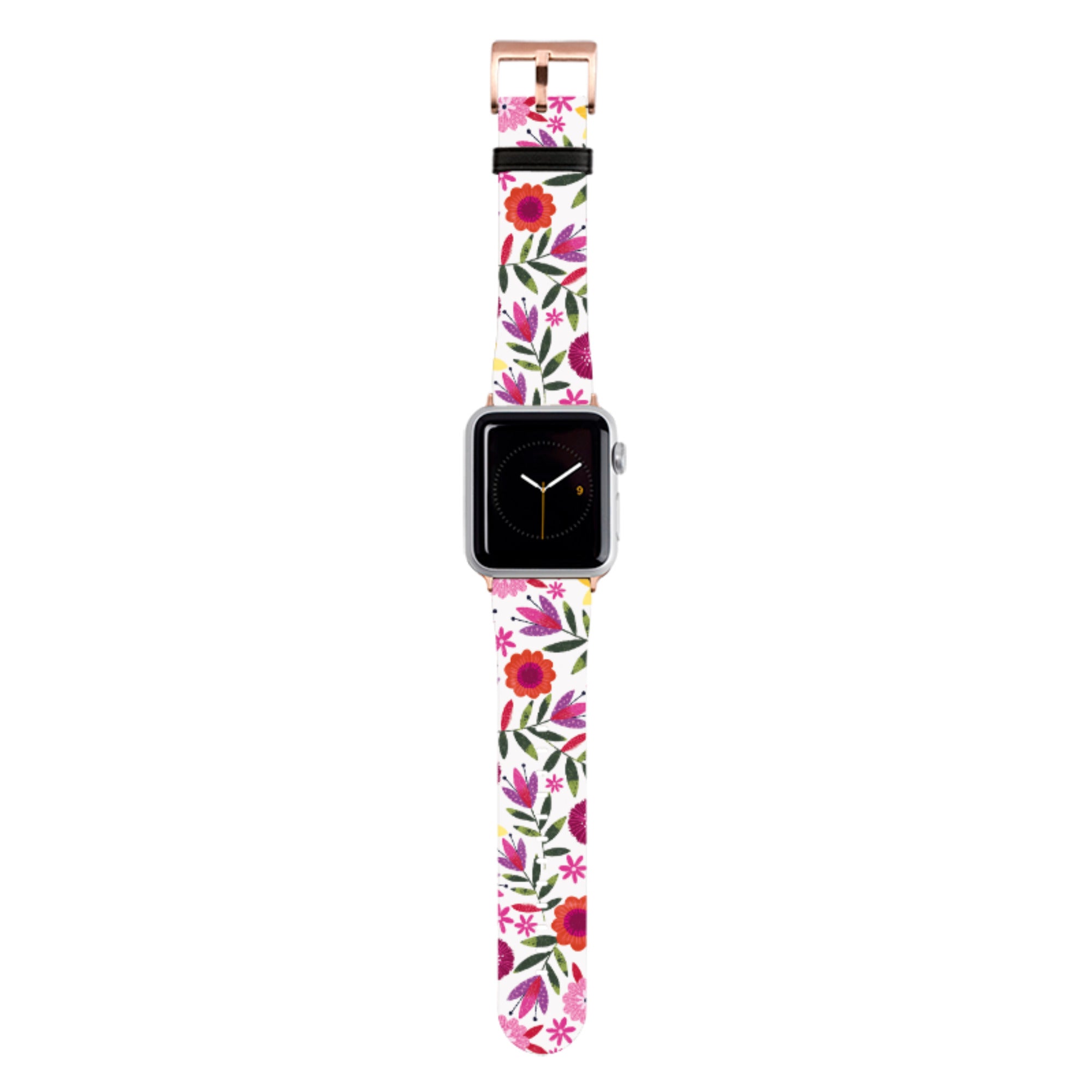 Scattered Flowers II Apple Watch Strap By Ali Brookes