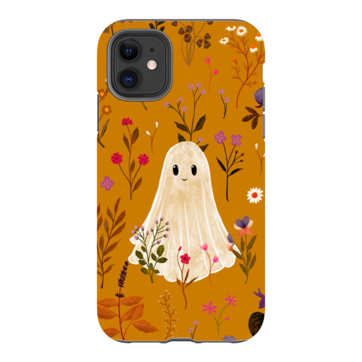 iPhone Tough Case - Ghost in the Garden - Spice Multi By Katherine Quinn