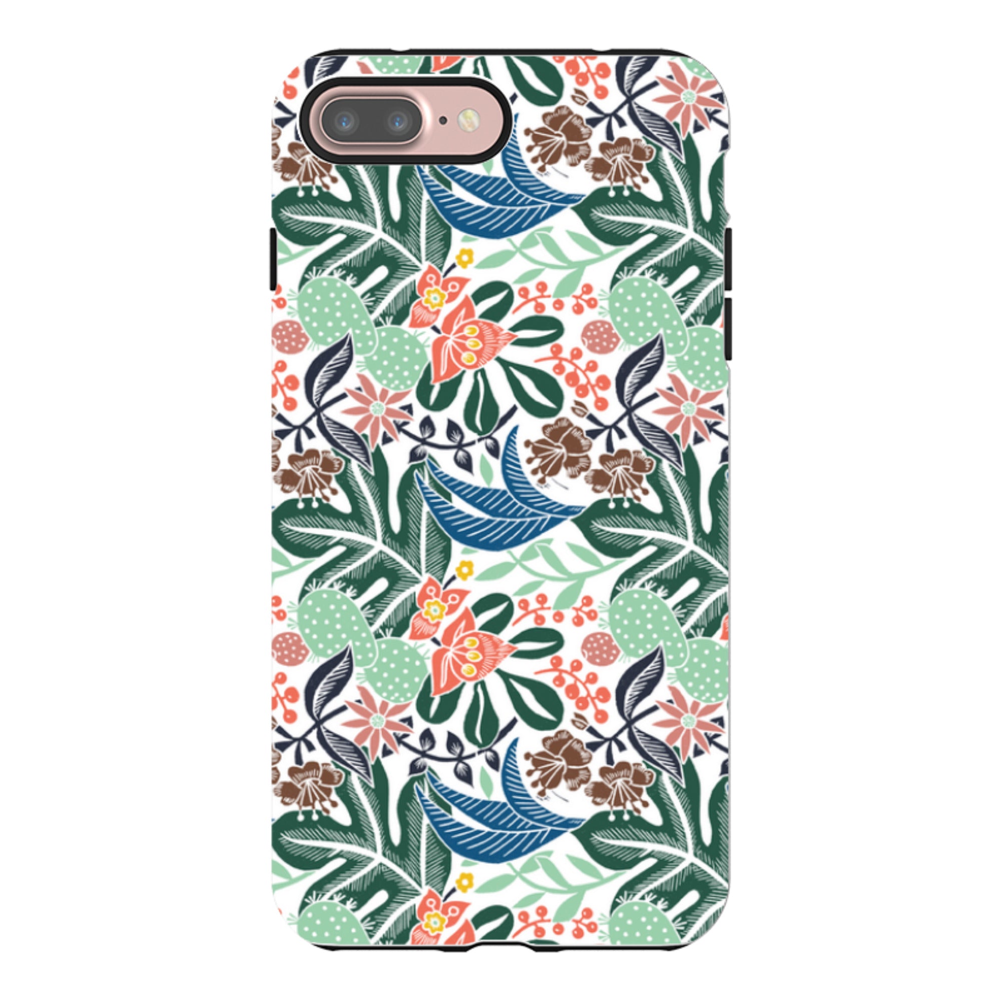 iPhone Tough Case - Tropical Cactus 2 By Kate Heiss