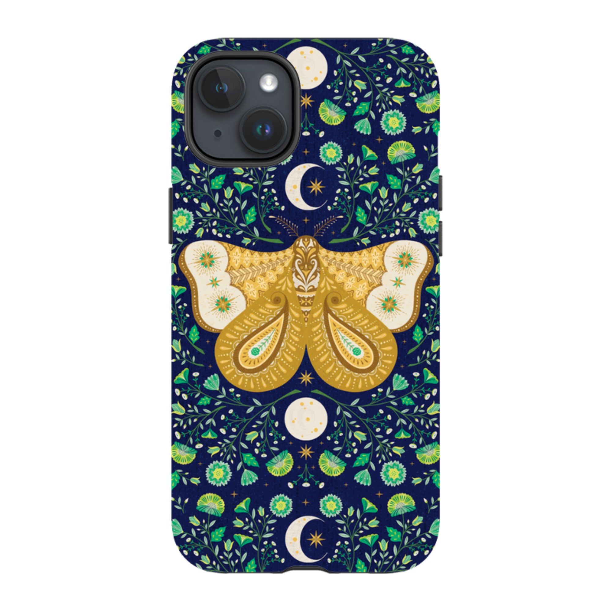 iPhone Tough Case - Moth By Jenny Zemanek