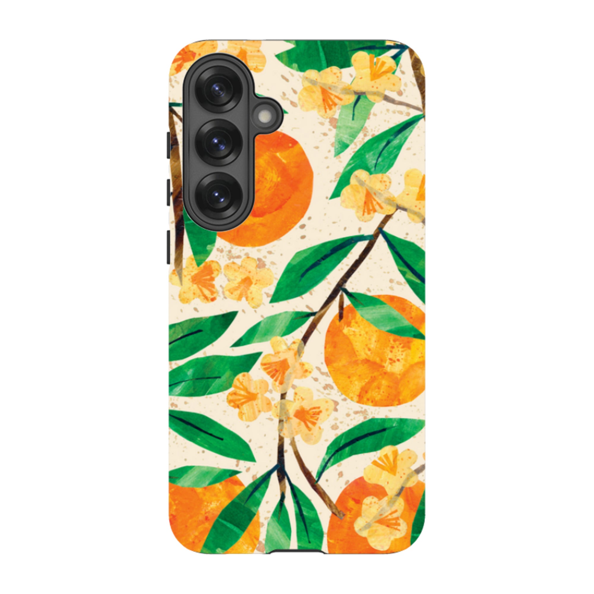 Samsung Tough  Case - Orange Blossom By Tracey English