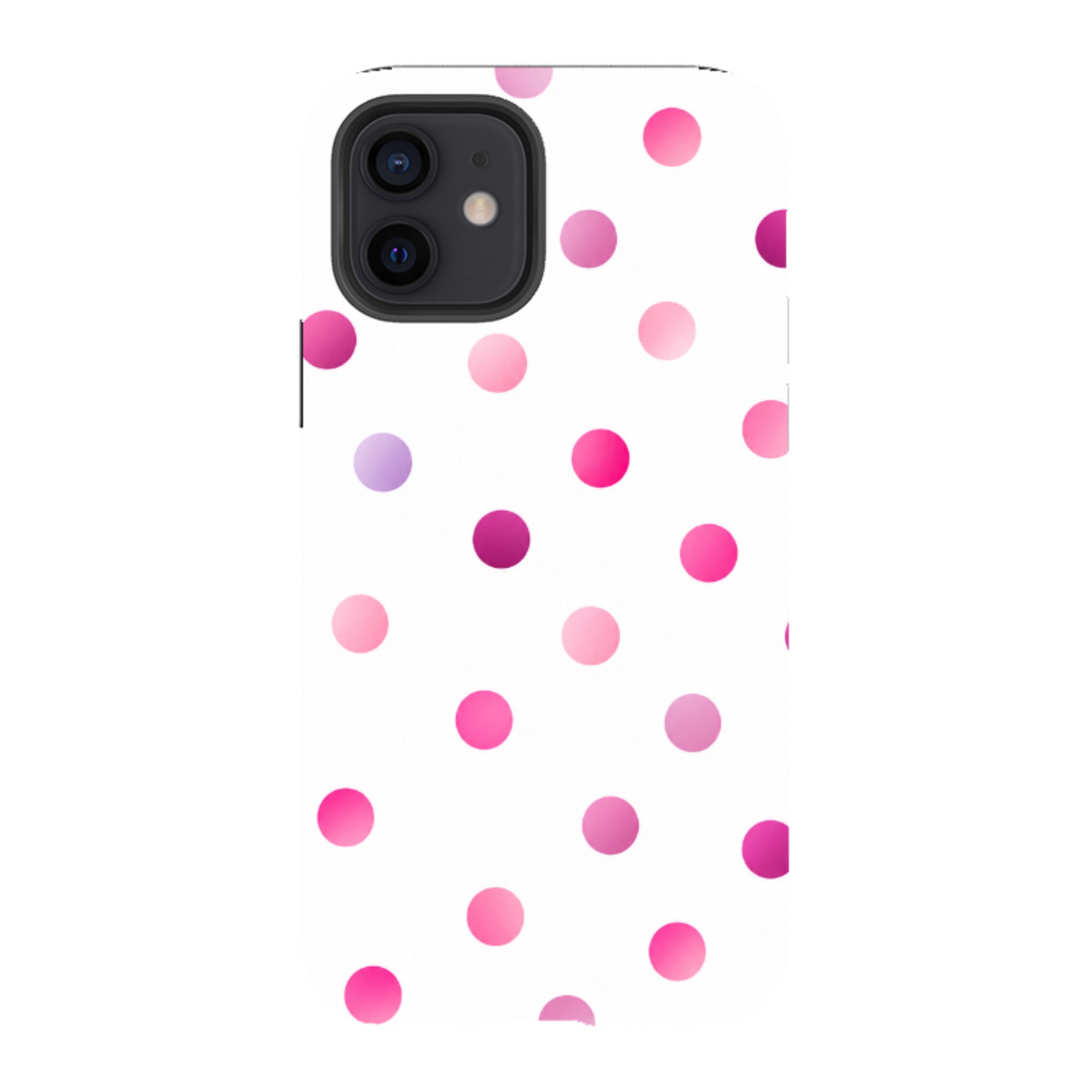iPhone Tough Case - Pink Polka Dot