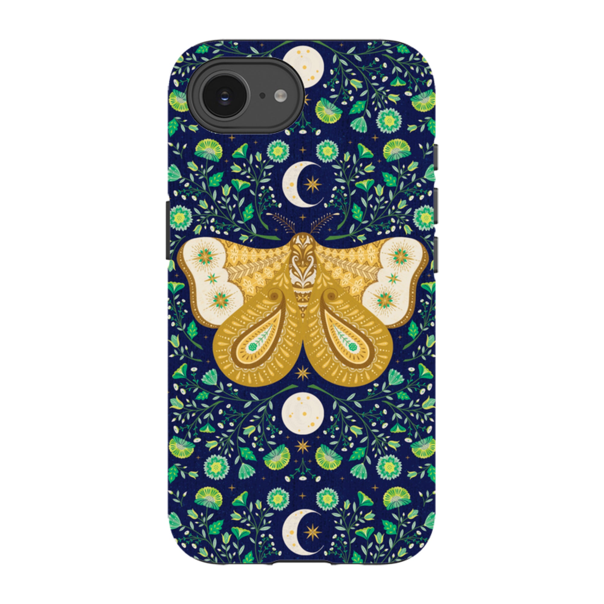 iPhone Tough Case - Moth By Jenny Zemanek