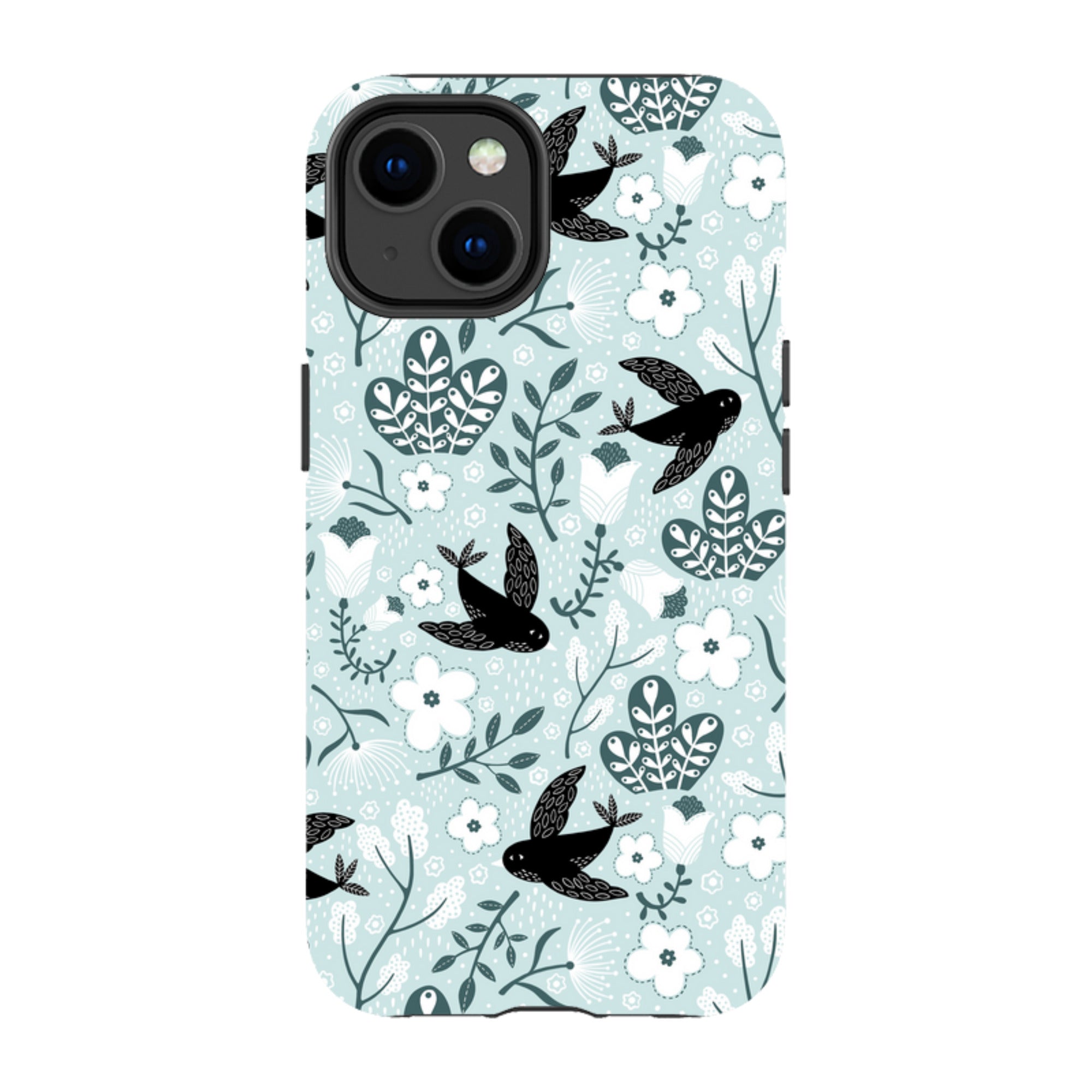 iPhone MagSafe Tough Case -  Black Birds By Suzy Taylor