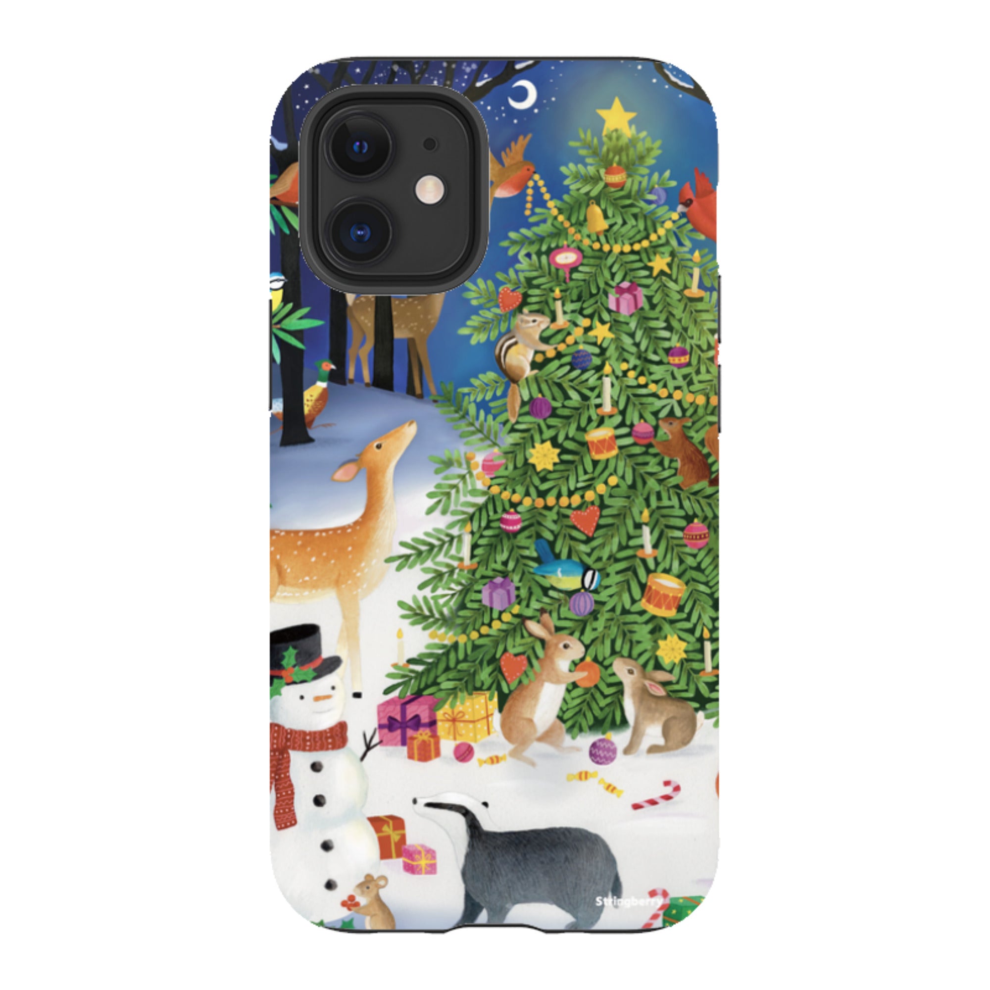 iPhone Tough Case - Xmas Pattern IV By Bex Parkin
