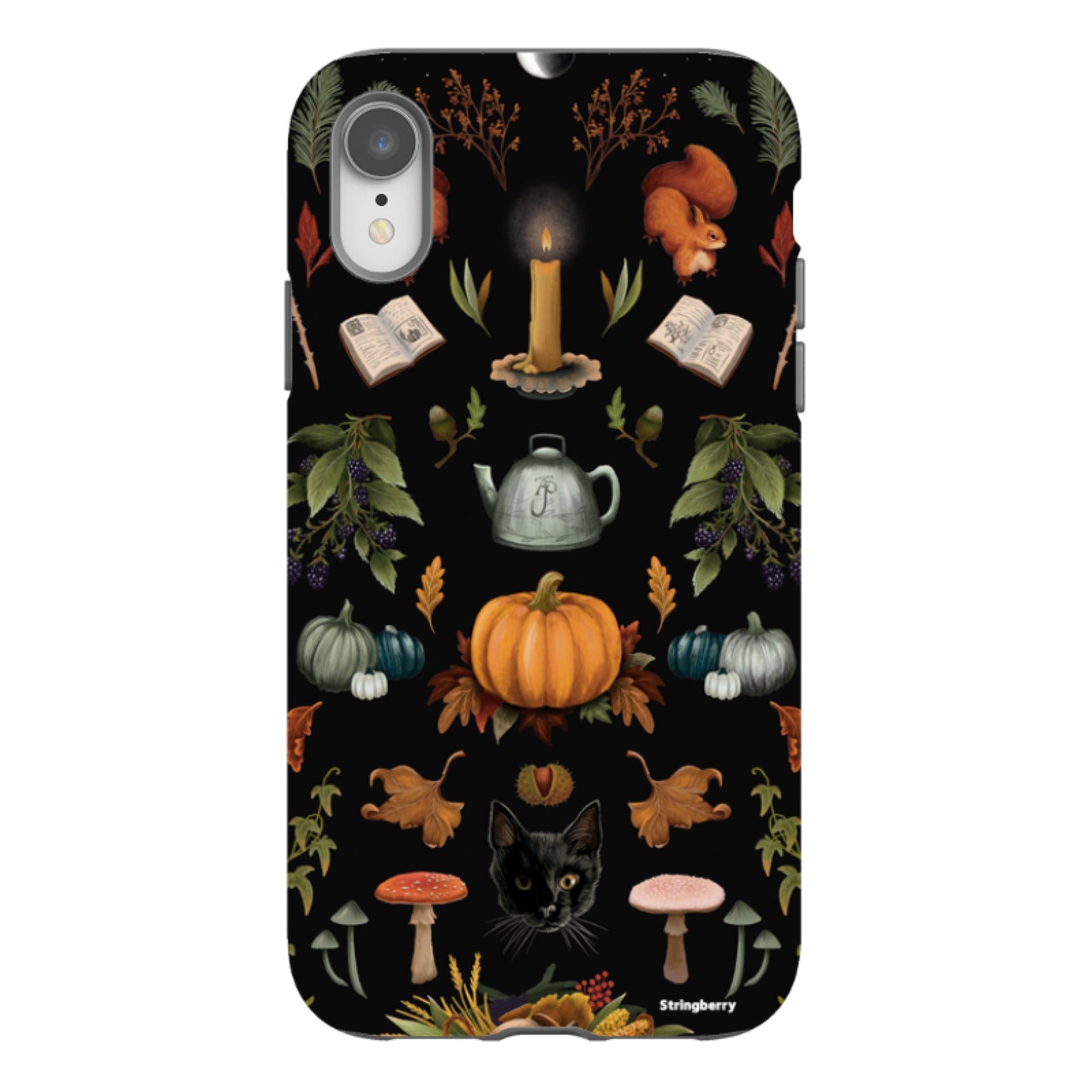 iPhone Tough Case - Autumn Pattern II By Anna Stead