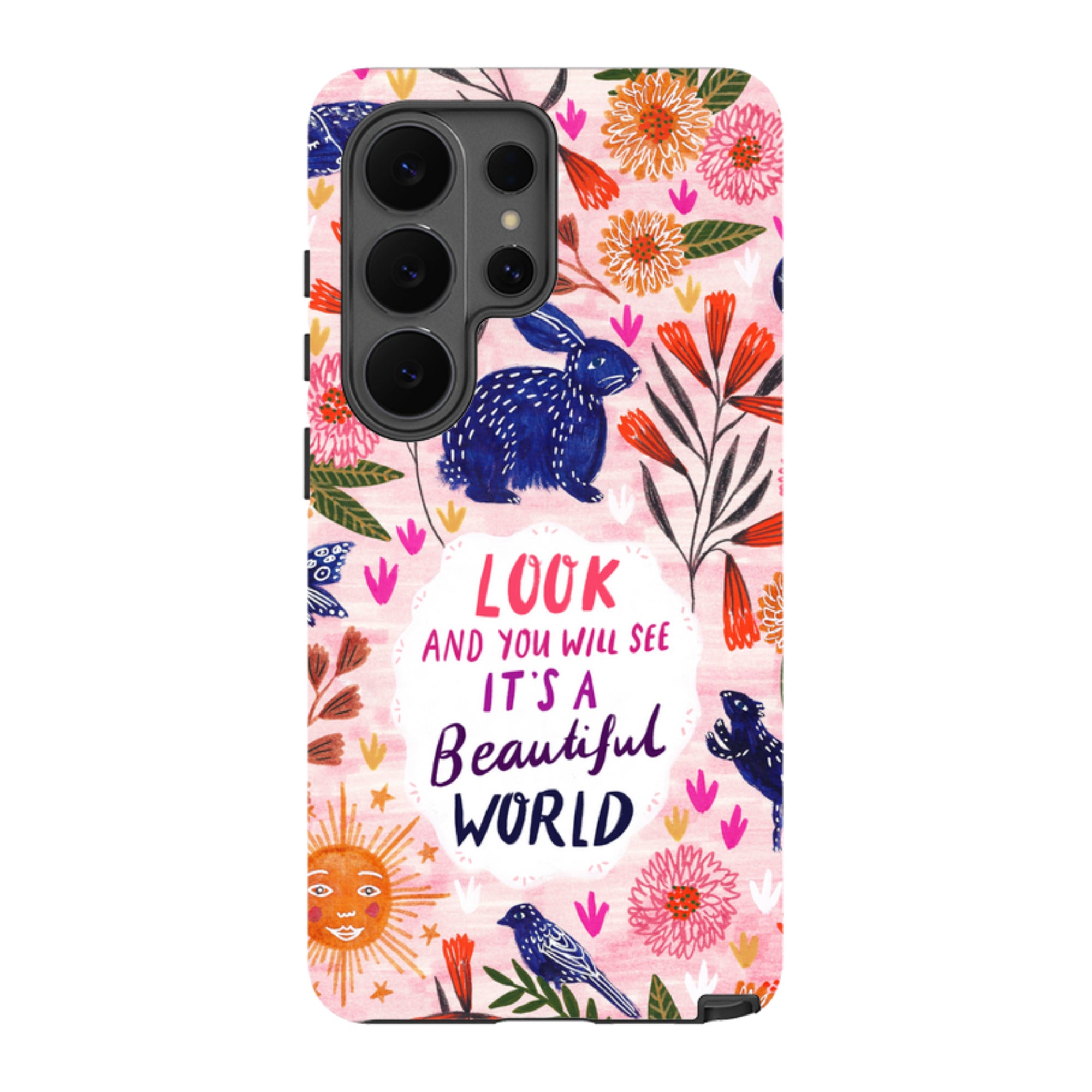 Samsung Tough Case - Beautiful World By Lee Foster Wilson